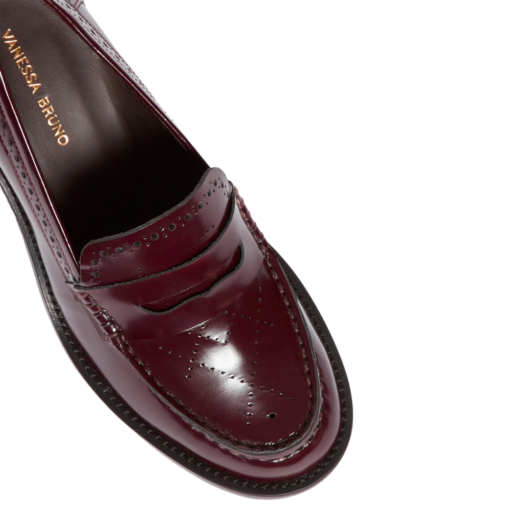 Ballerina&#039;s met hak VANESSA BRUNO Bruin