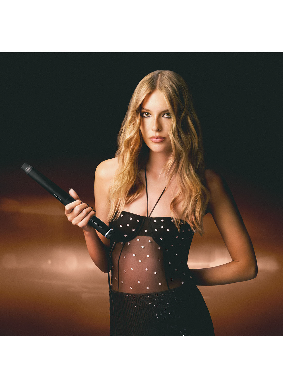 GHD CHRONOS CURVE CONICAL WAND CURLER GHD Noir