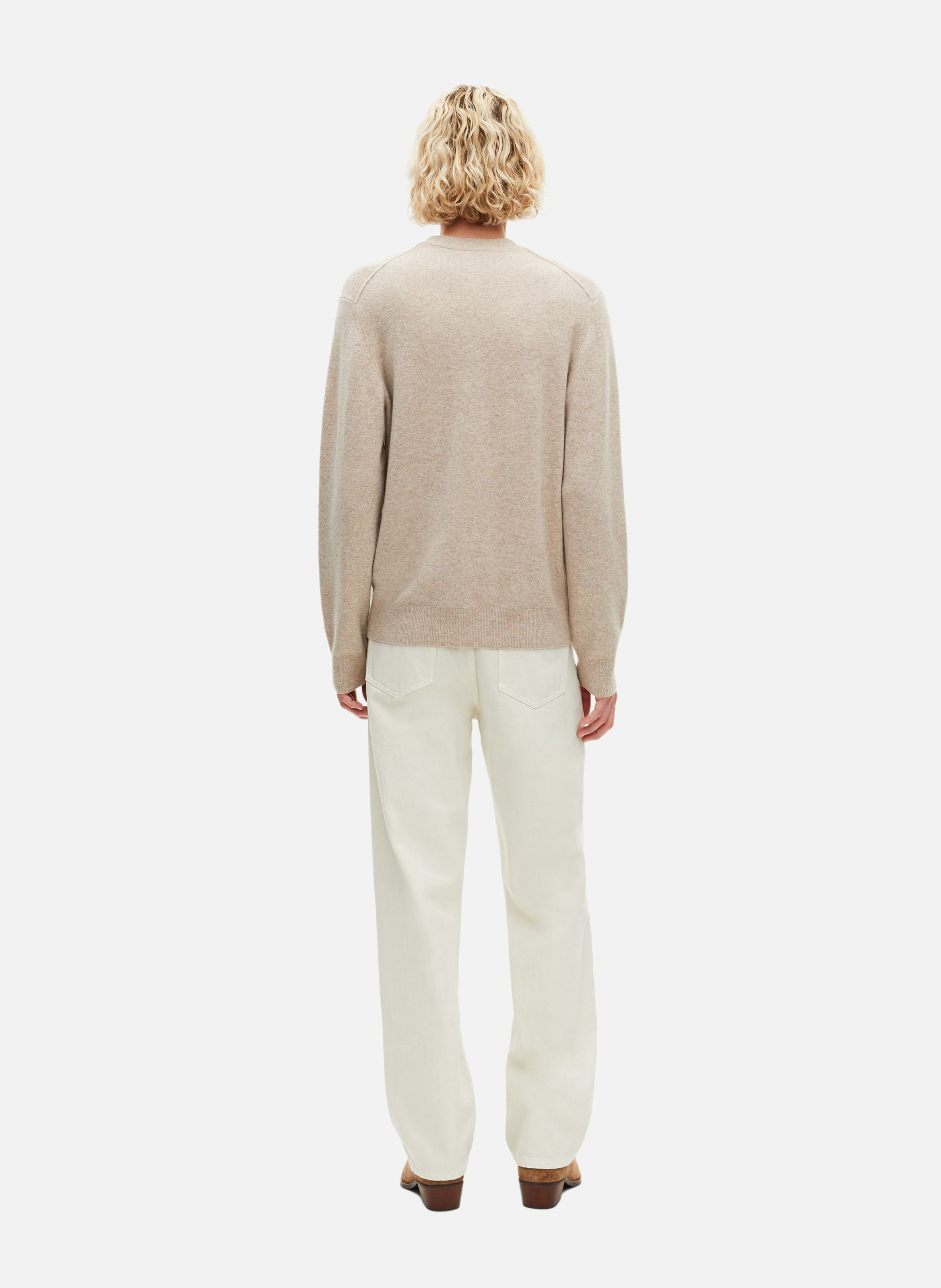 Cashmere cardigan THE KOOPLES Beige