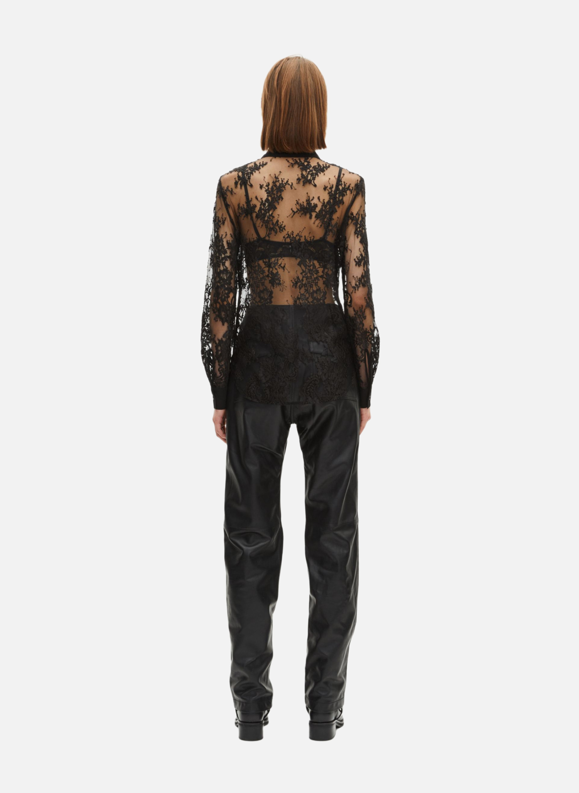 Lace shirt THE KOOPLES Black