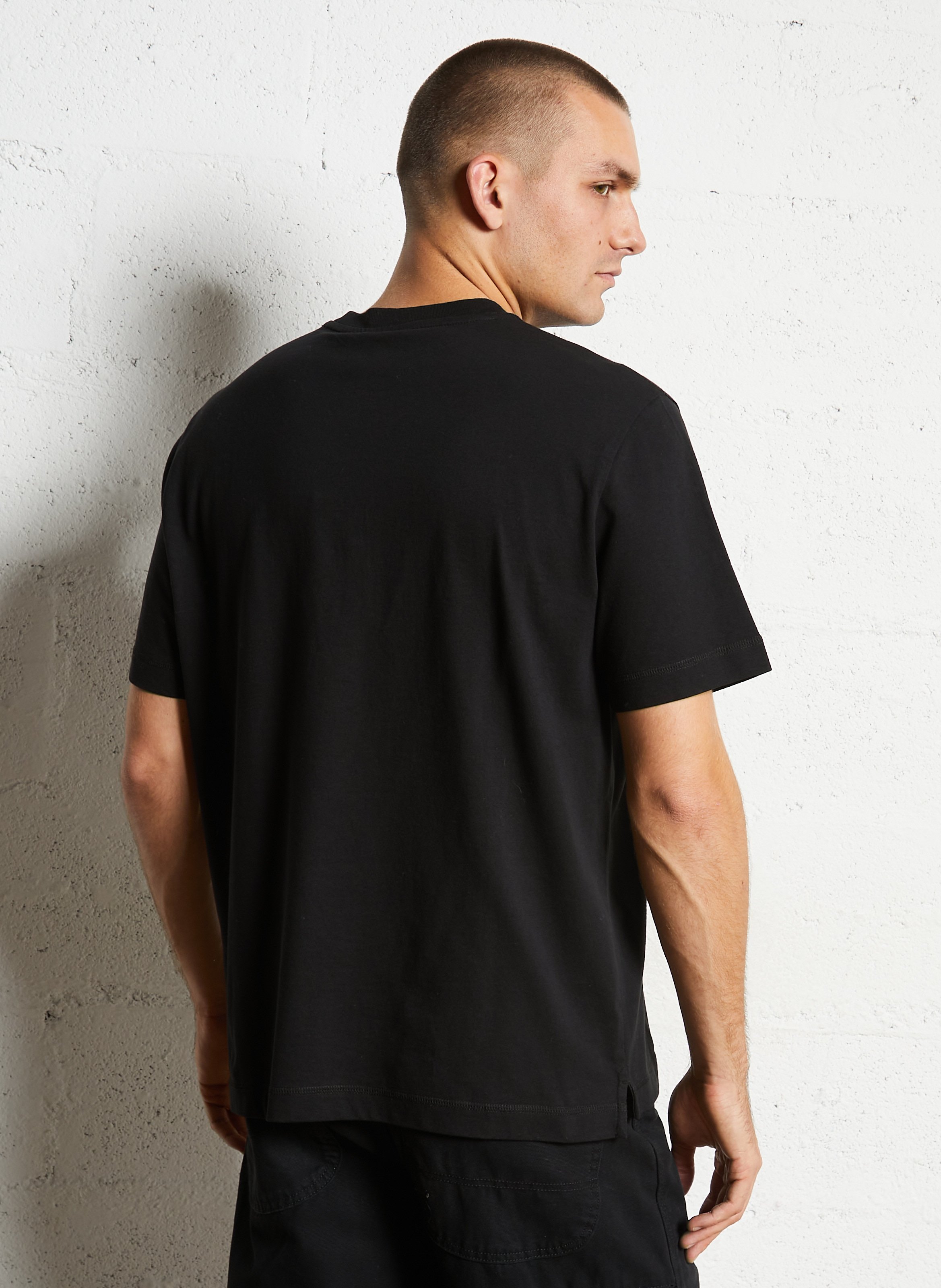Round-neck organic cotton T-shirt PAUL SMITH Black