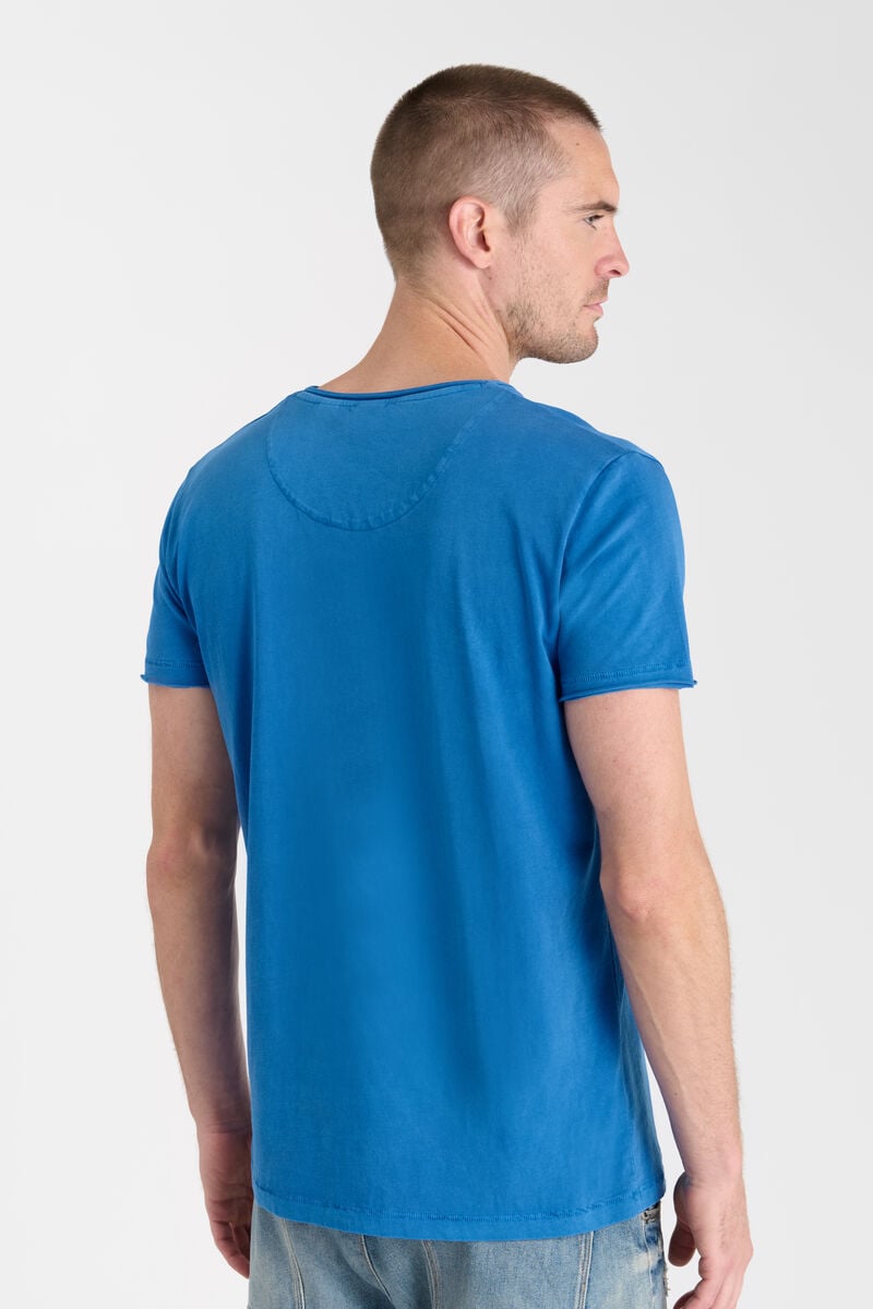 Tommy Badge T-shirt LE TEMPS DES CERISES Blue