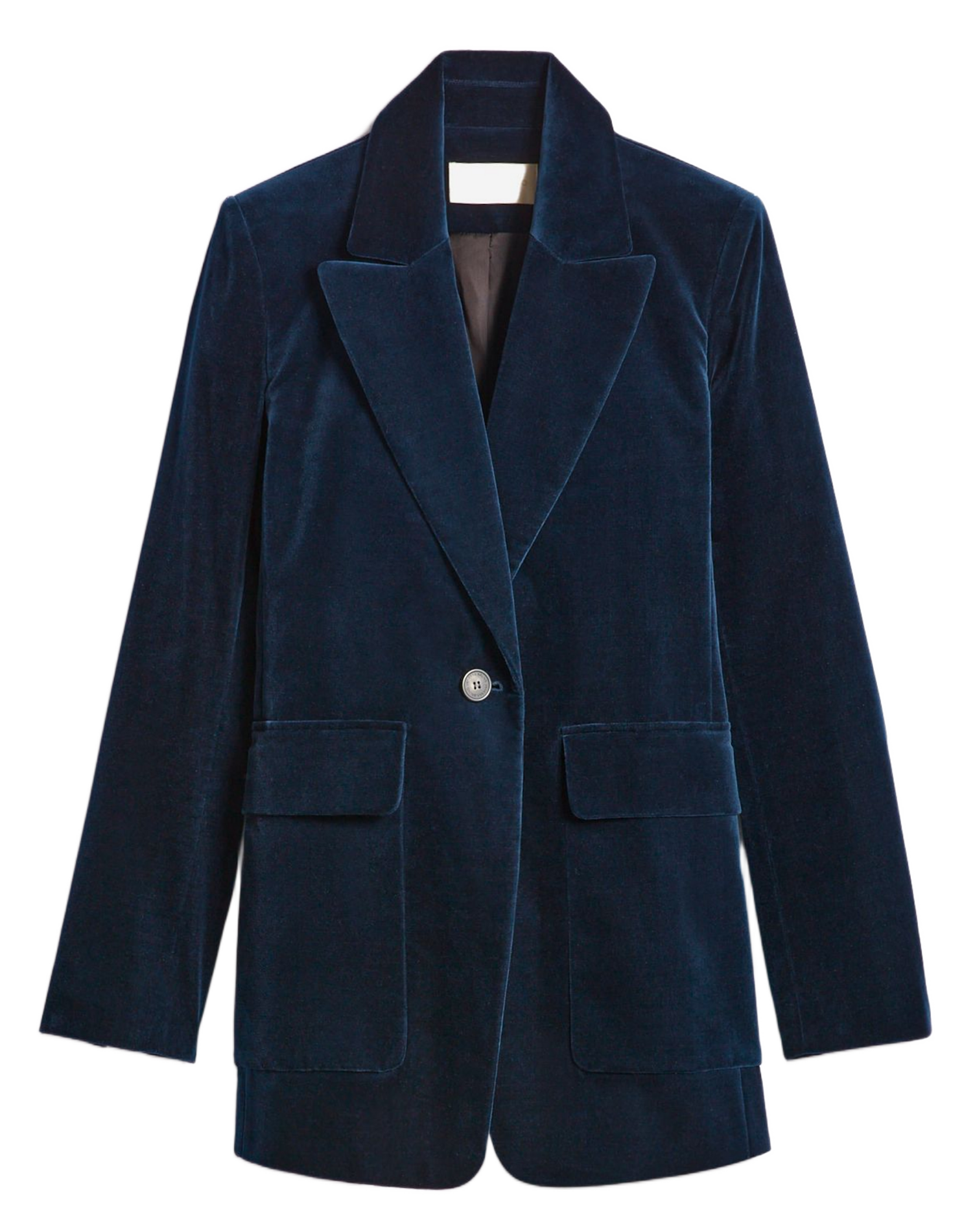 Cotton-blend jacket with tailored collar VANESSA BRUNO Black