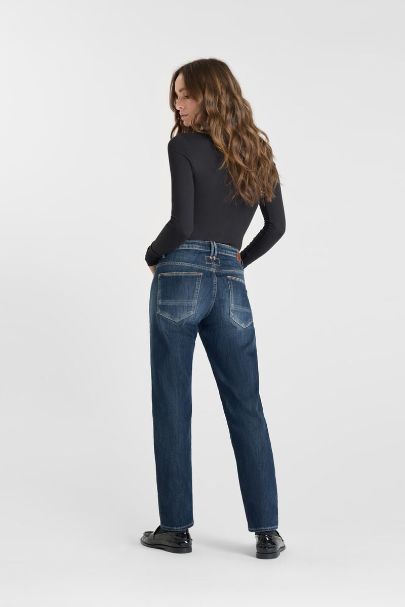 Loose jeans, wide, length 34 LE TEMPS DES CERISES Blue