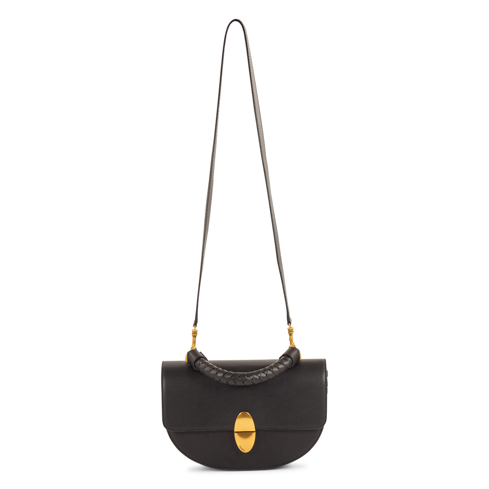 Sac bandoulière en cuir SESSUN Bruin