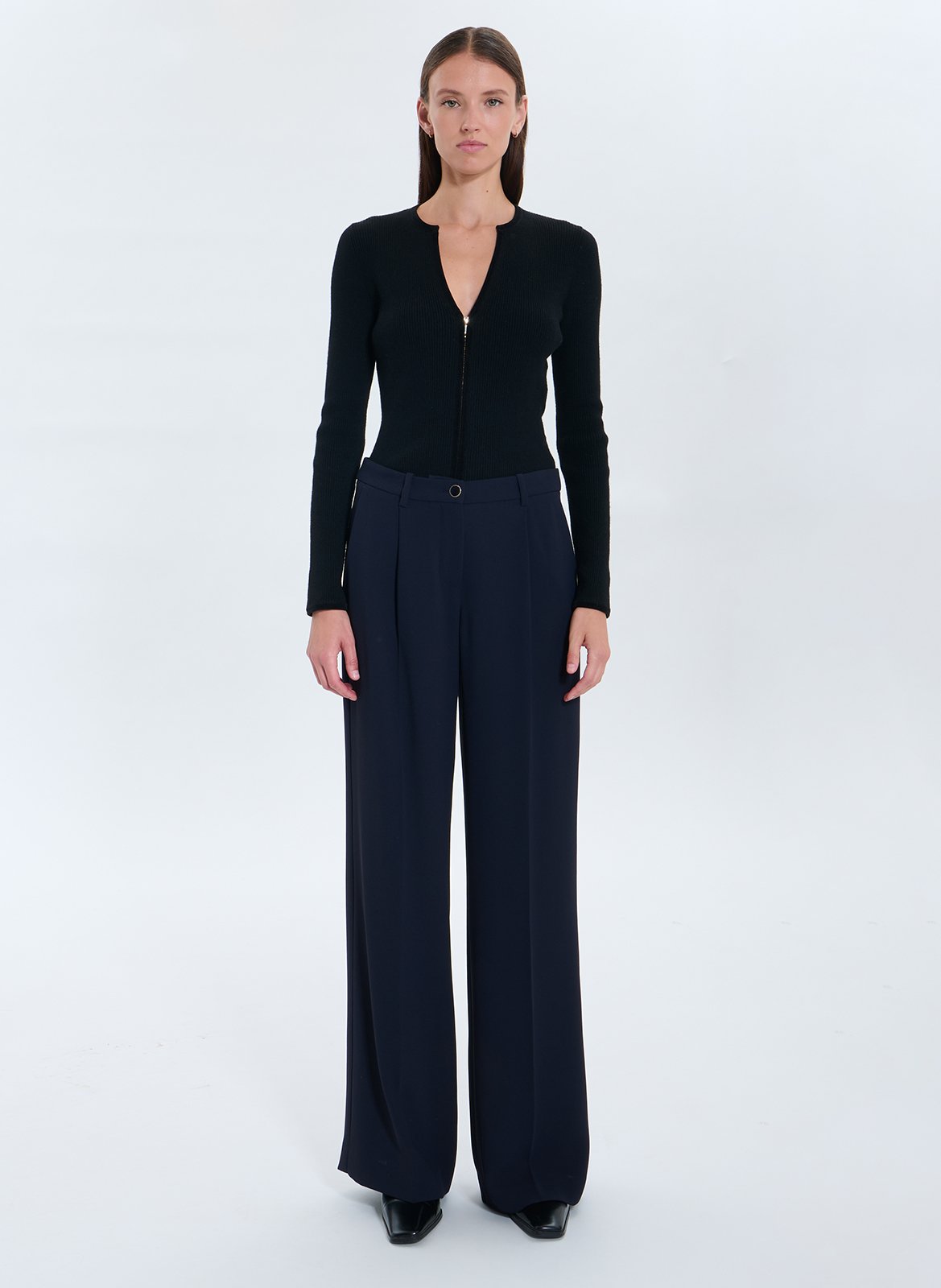 Pantalon large à pinces ZAPA