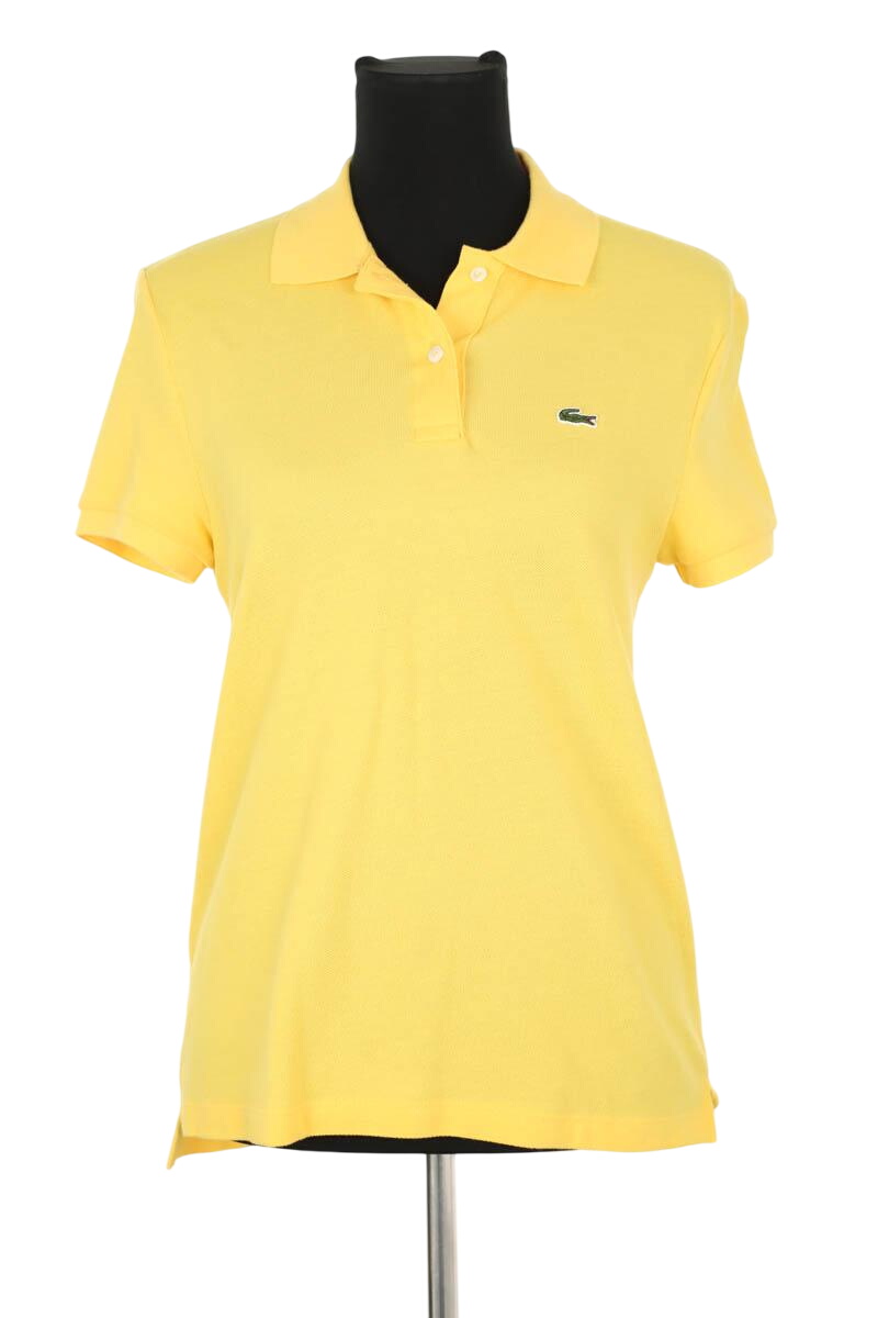 Polo shirt LACOSTE - SECONDE MAIN Yellow