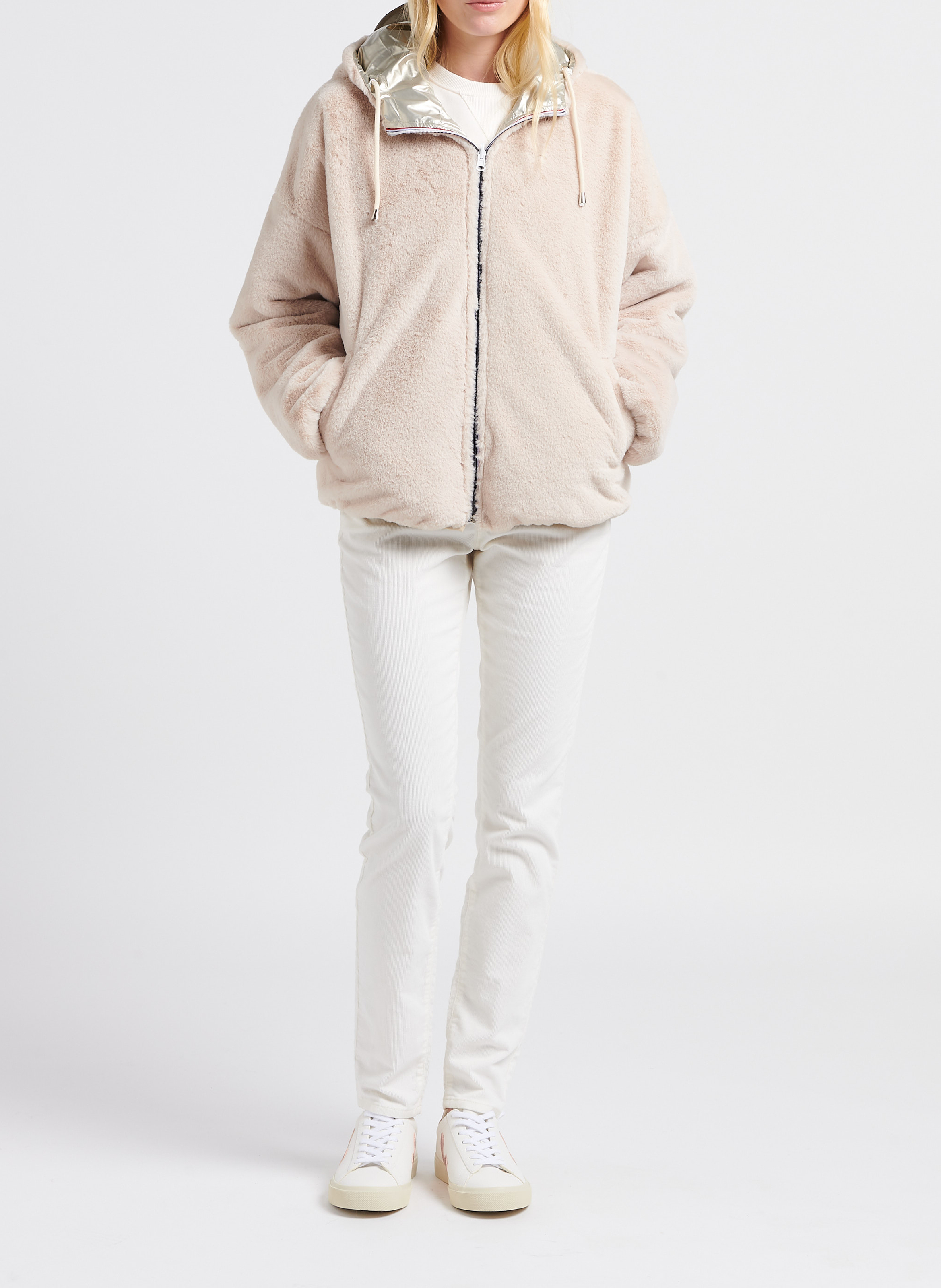 Wende-Windjacke mit Kapuze LA PETITE ETOILE Golden