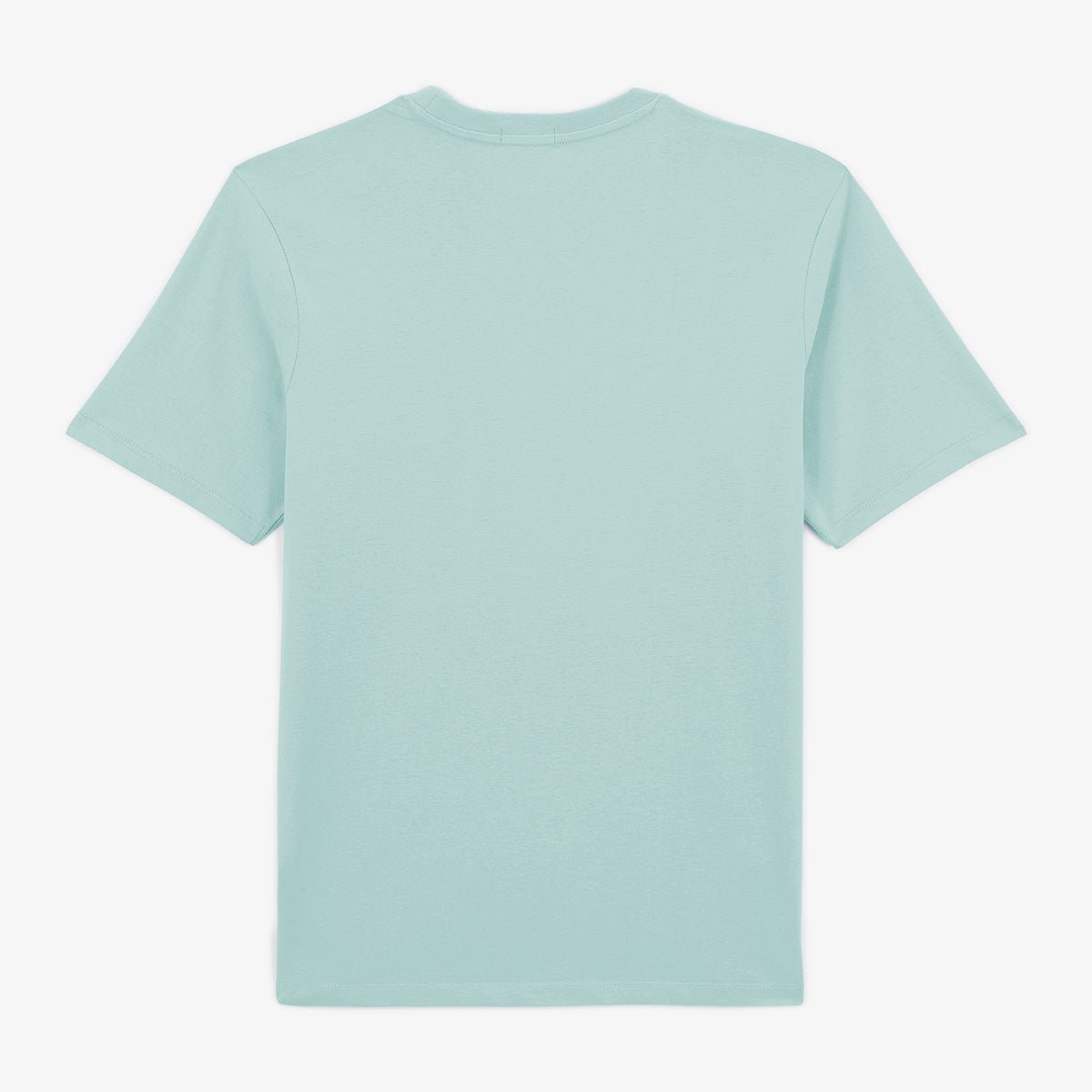 Round-neck cotton T-shirt SERGE BLANCO Blue