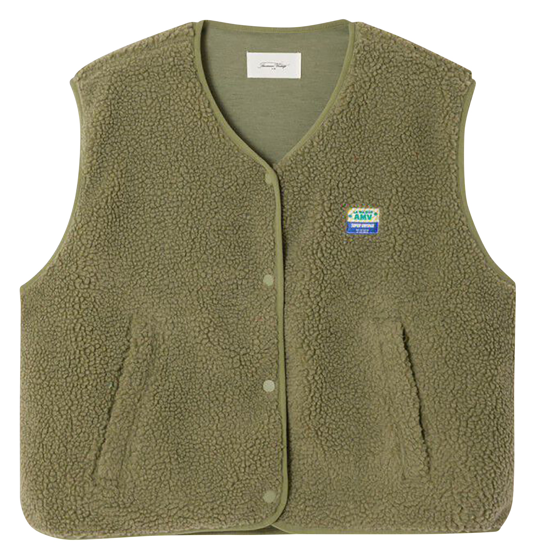 Weste aus Sweatstoff mit Rundhalskragen HOKTOWN Rive chine