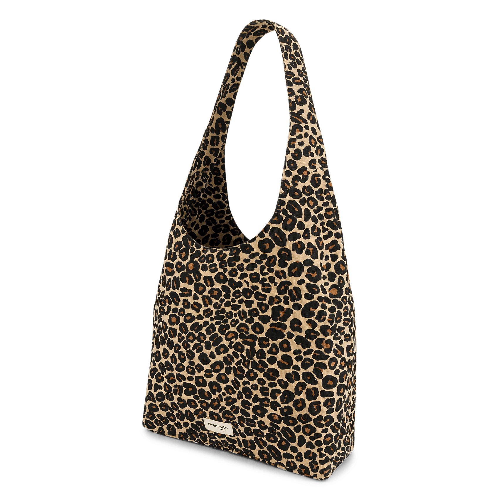 Shoulder bag in blended cotton RIVEDROITE PARIS Beige