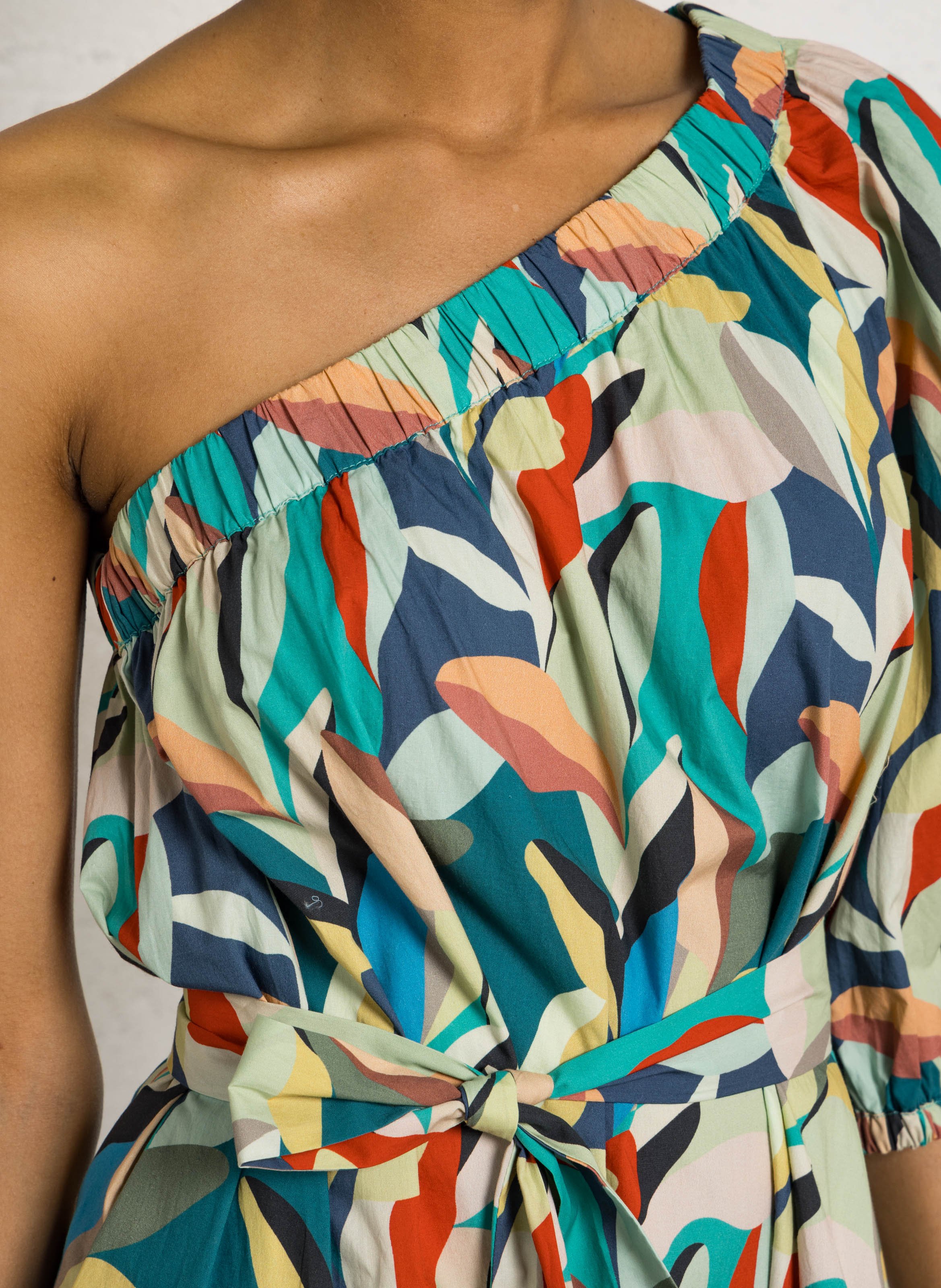 Robe midi à imprimé floral PETITE MENDIGOTE Multicolore