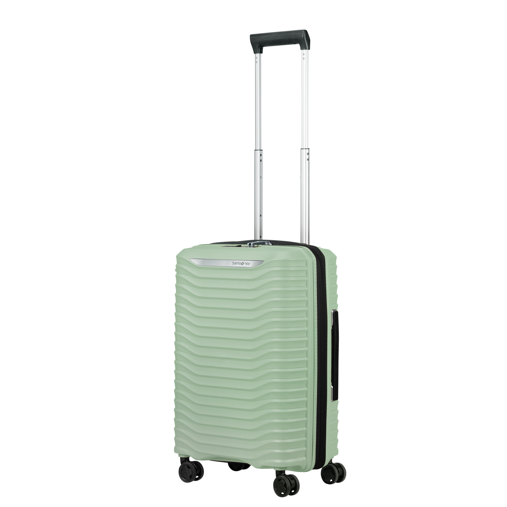 Upscape 4-wheel carry-on suitcase Green