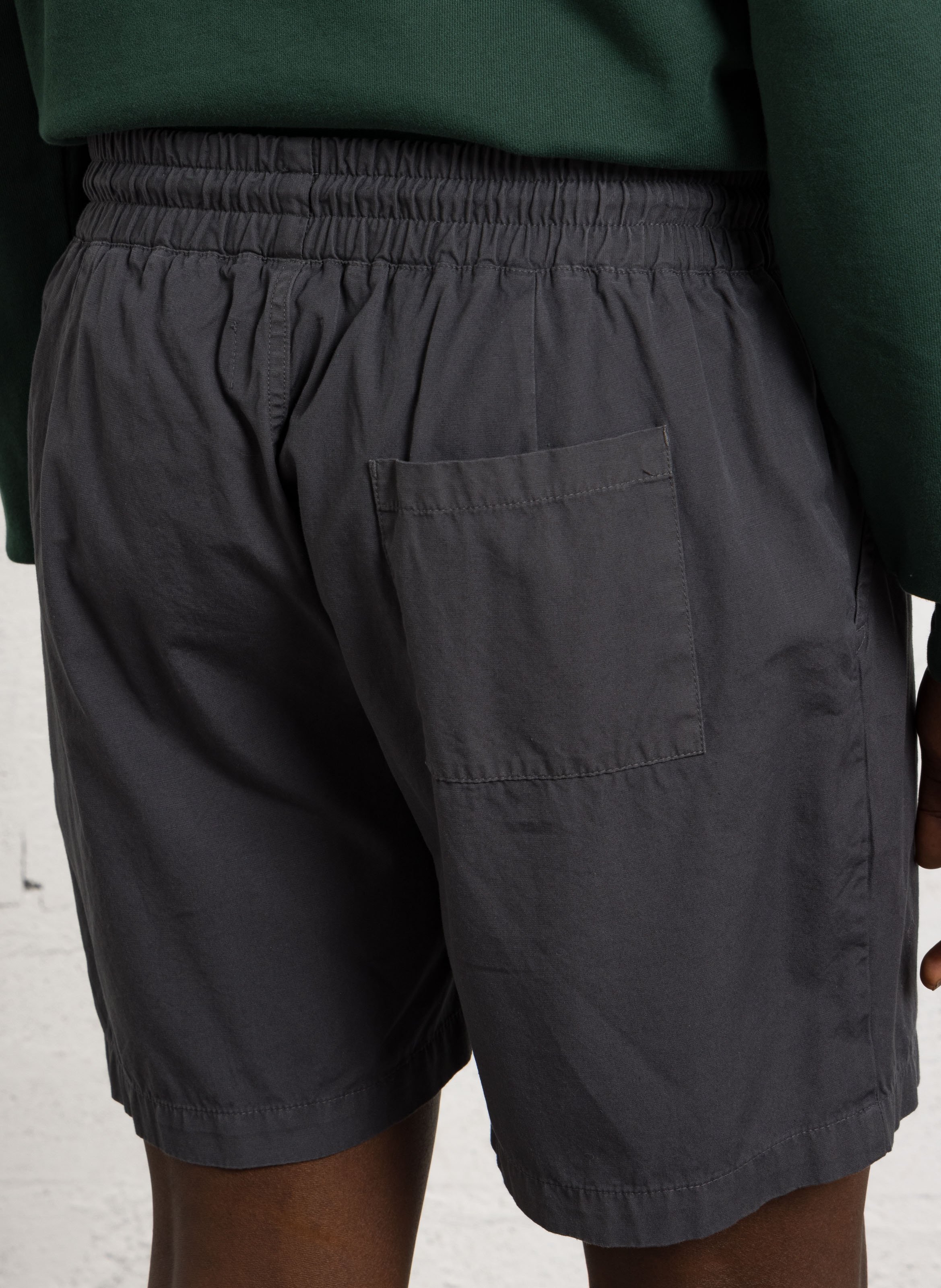 Shorts aus Bio-Baumwolle, Regular Fit COLORFUL STANDARD Grau