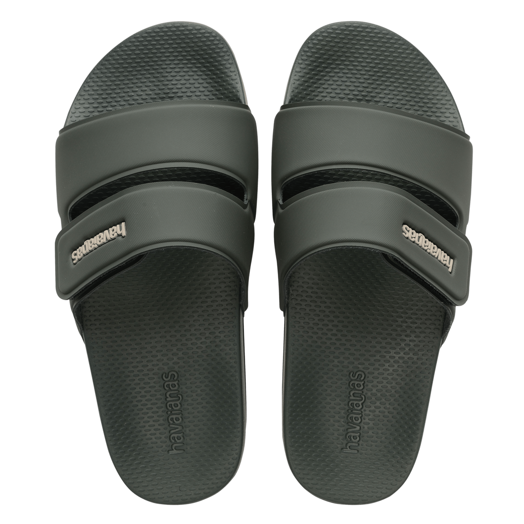 Sandales à scratch HAVAIANAS Vert