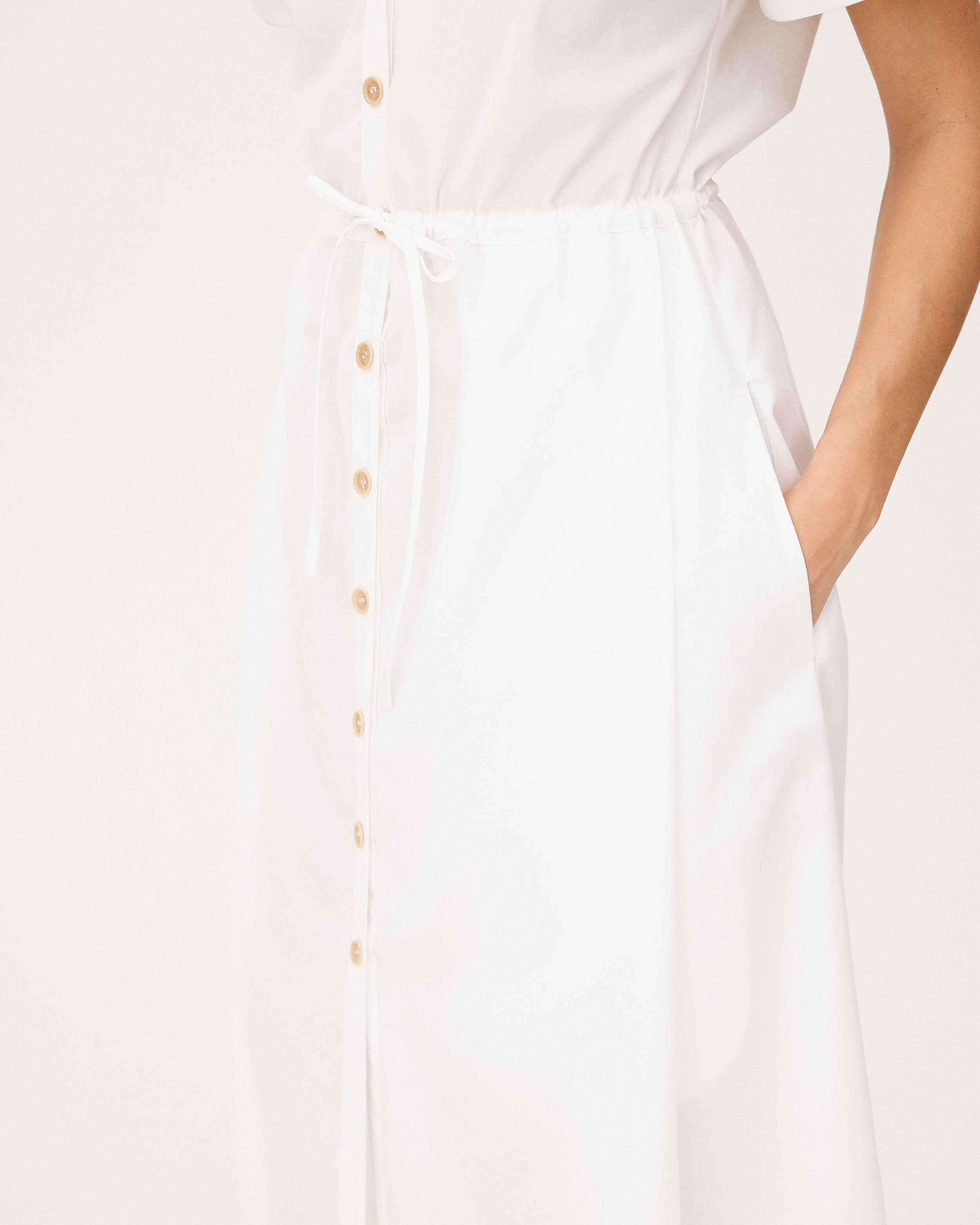 Shirt dress Noyoco White