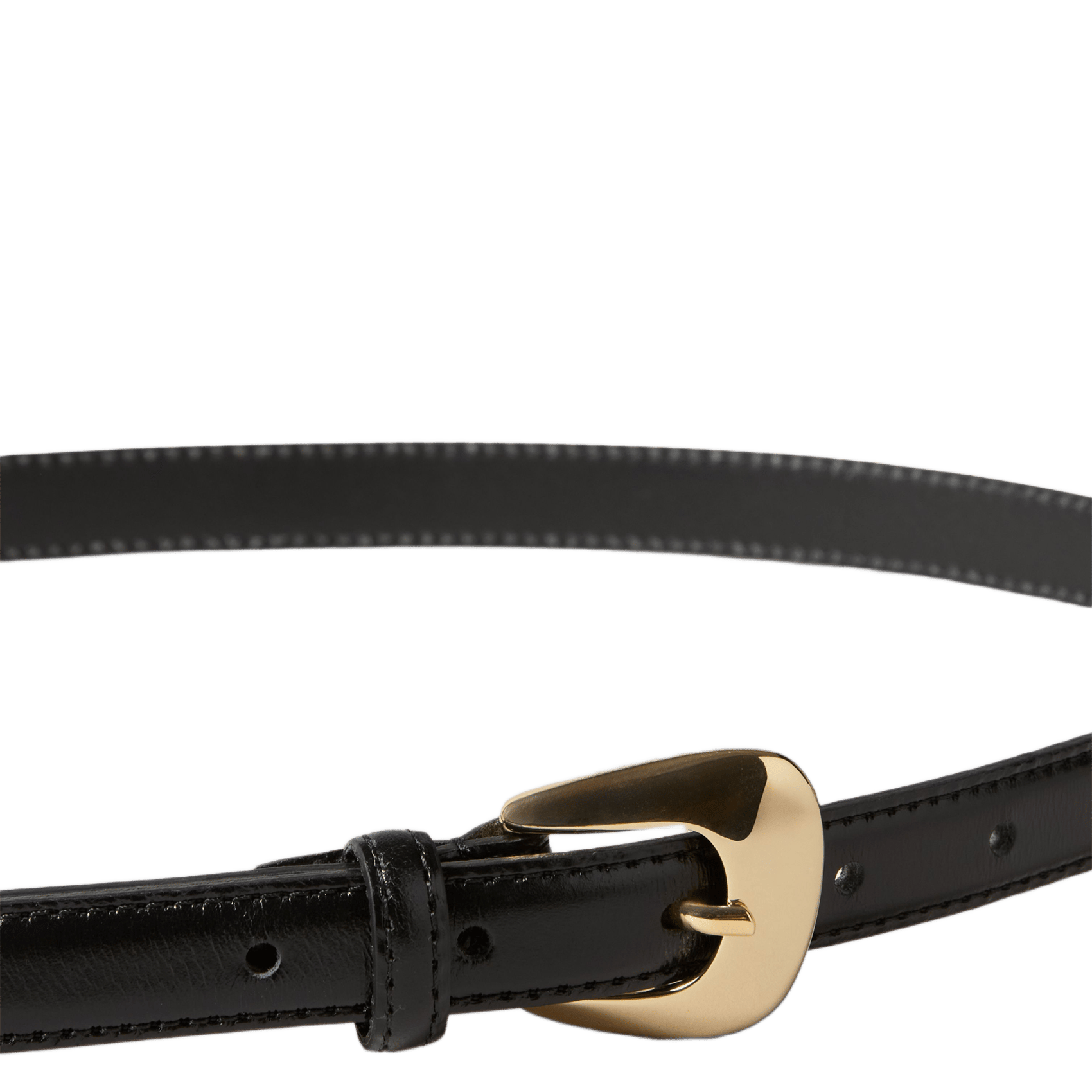 Ceinture en cuir CLAUDIE PIERLOT Noir