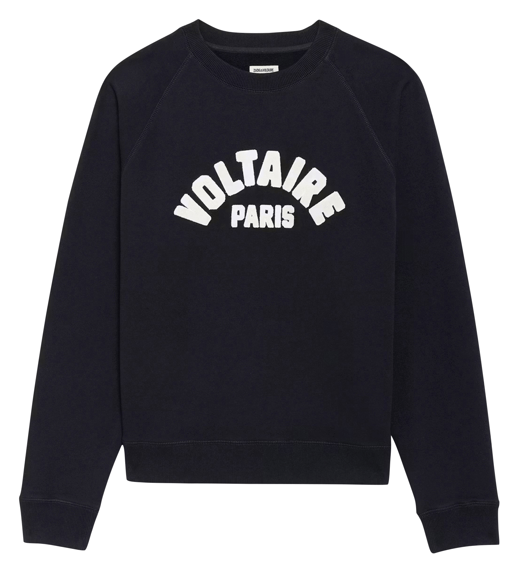 Embroidered round-neck sweatshirt ZADIG&VOLTAIRE Blue