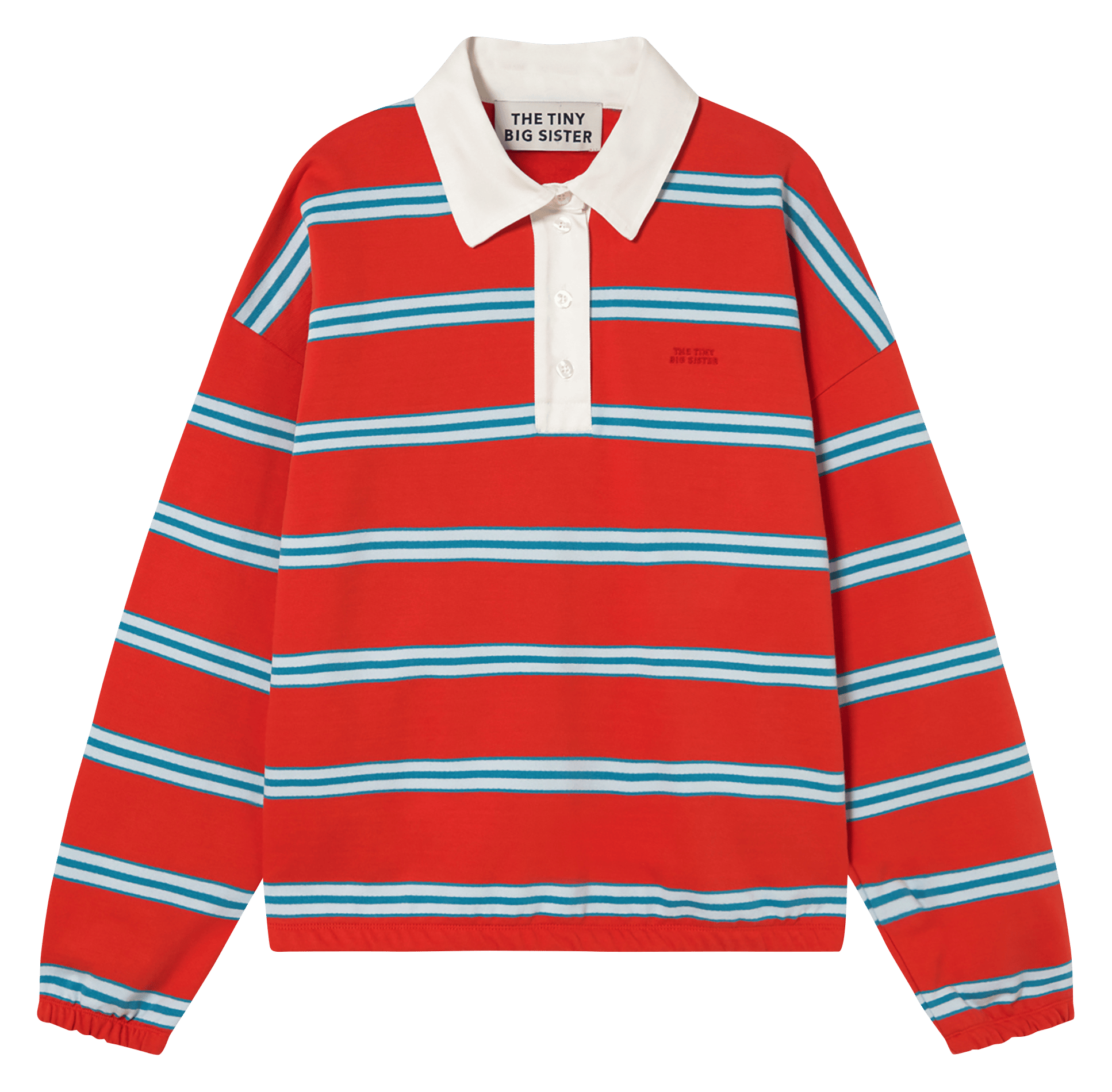 Striped polo shirt THE TINY BIG SISTER