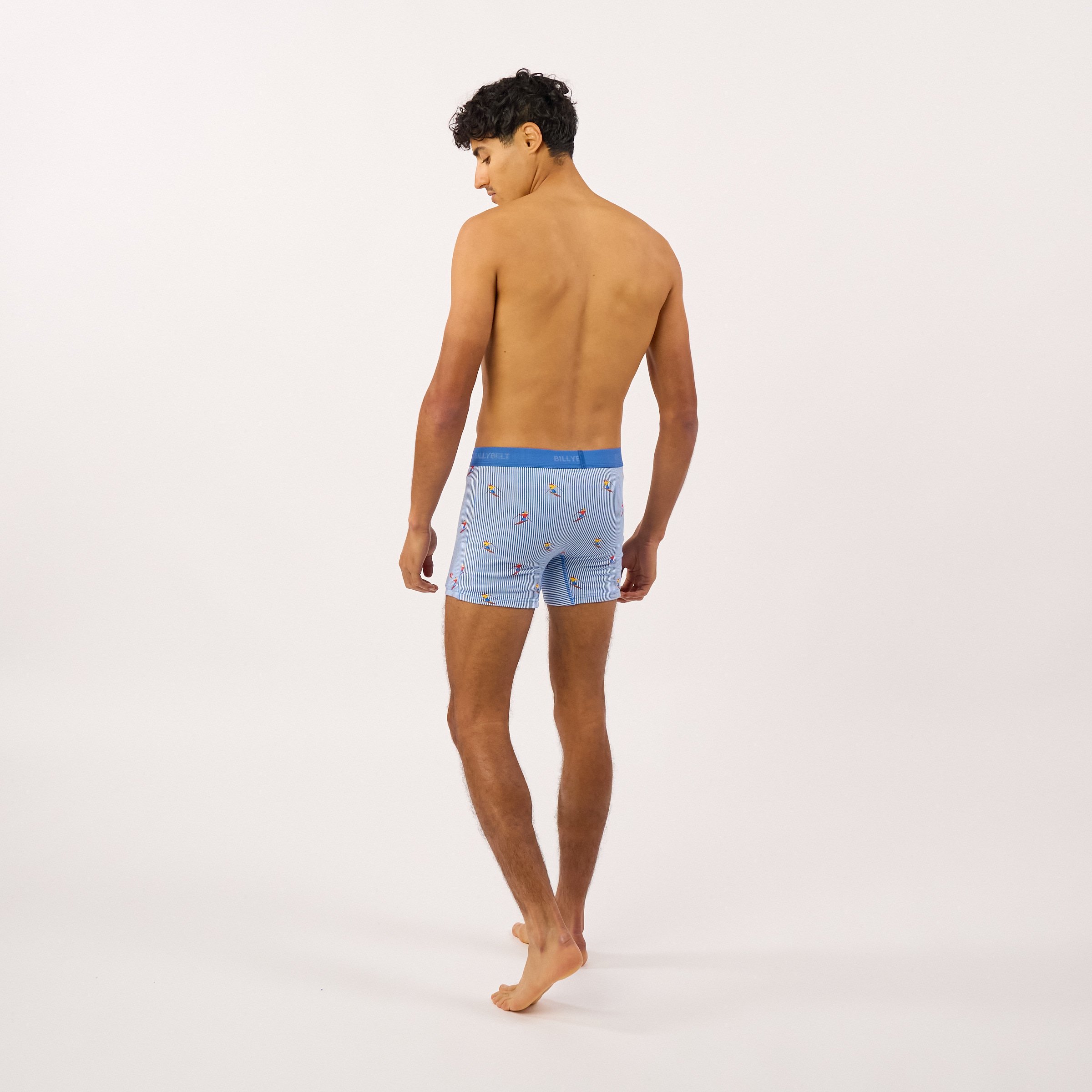 Organic cotton boxers BILLYBELT Blue