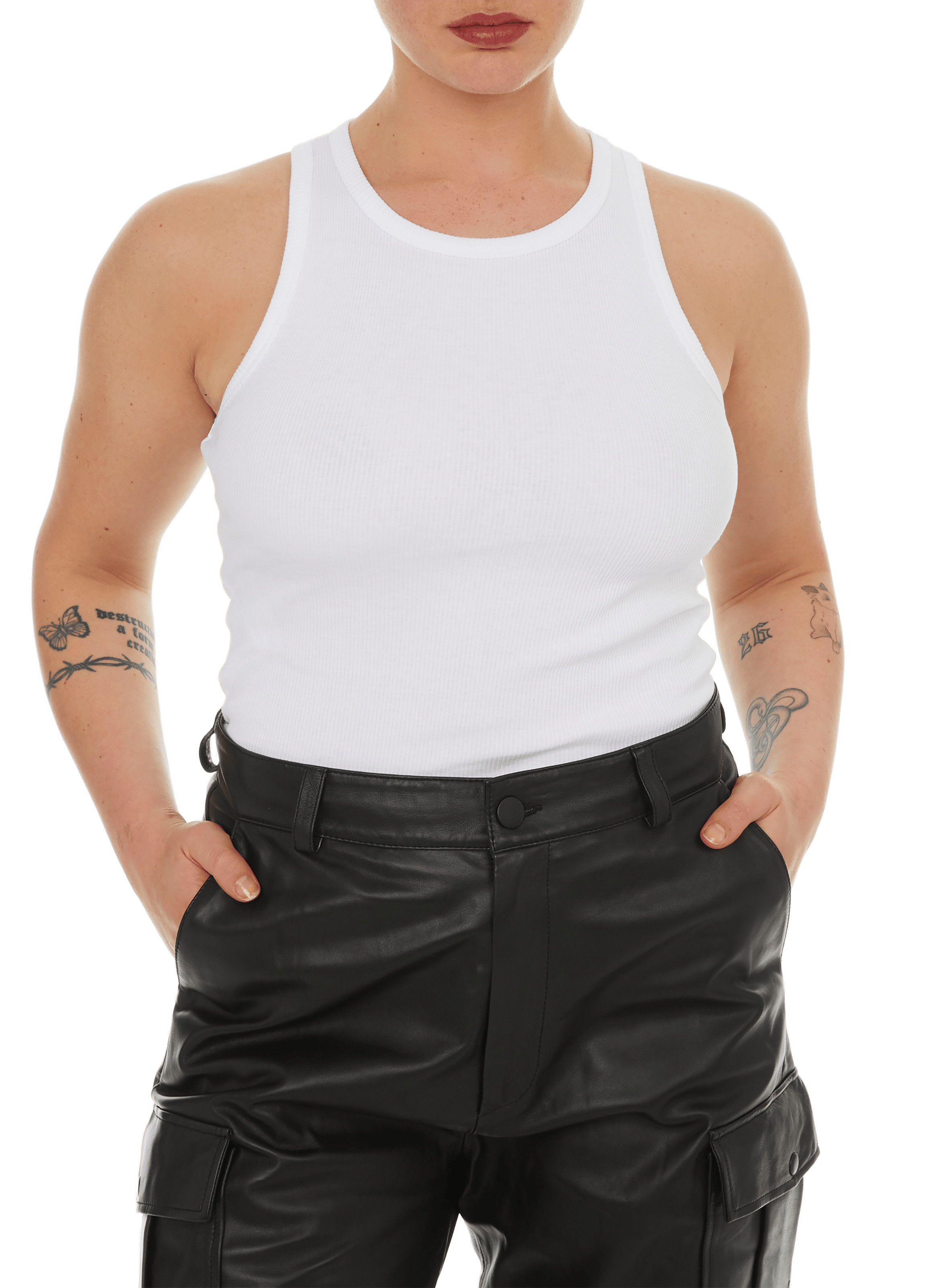 Top Tovie cotton tank top | White SAISON 1865 Women