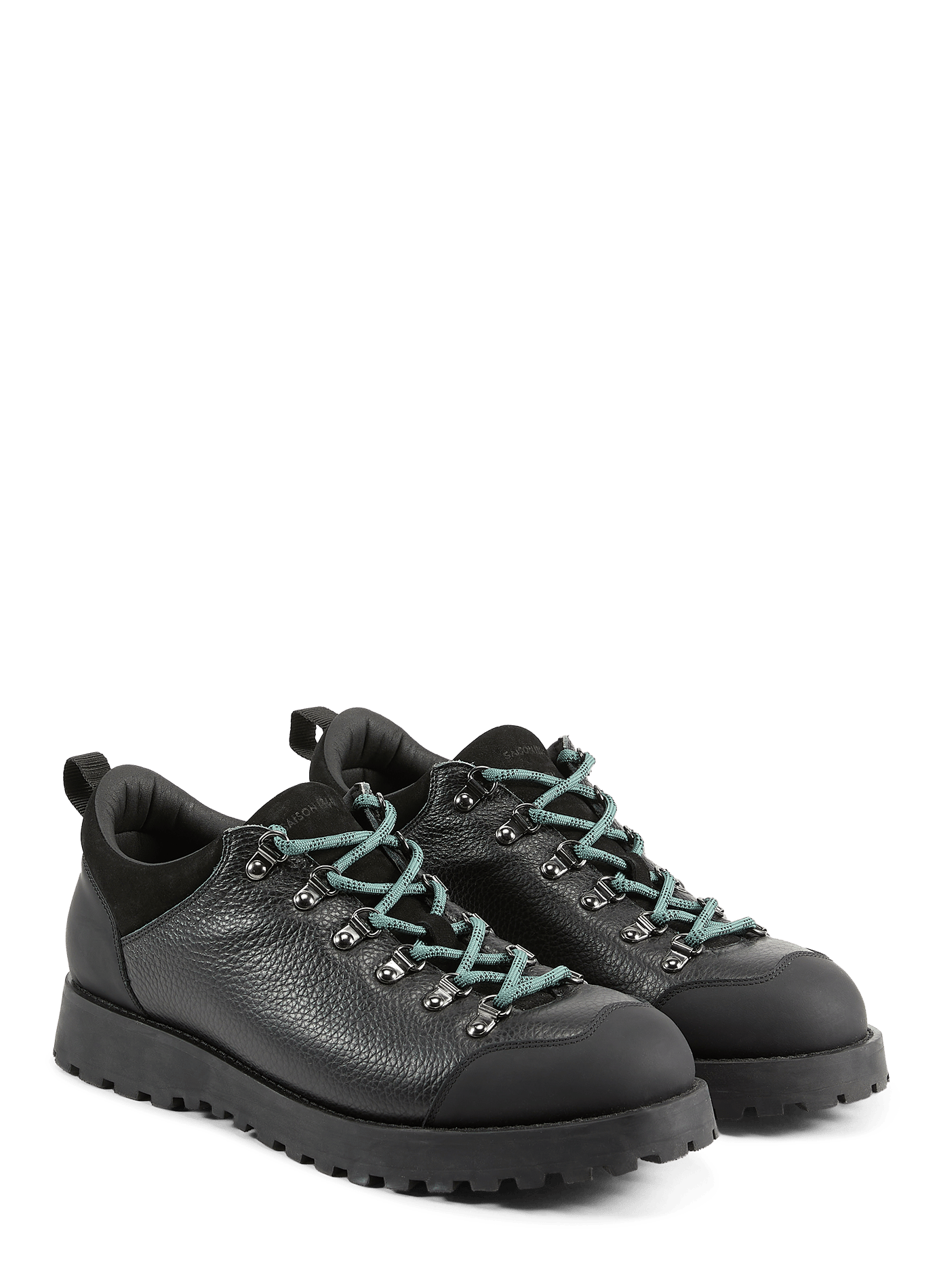 Leather sneakers SAISON 1865 Black