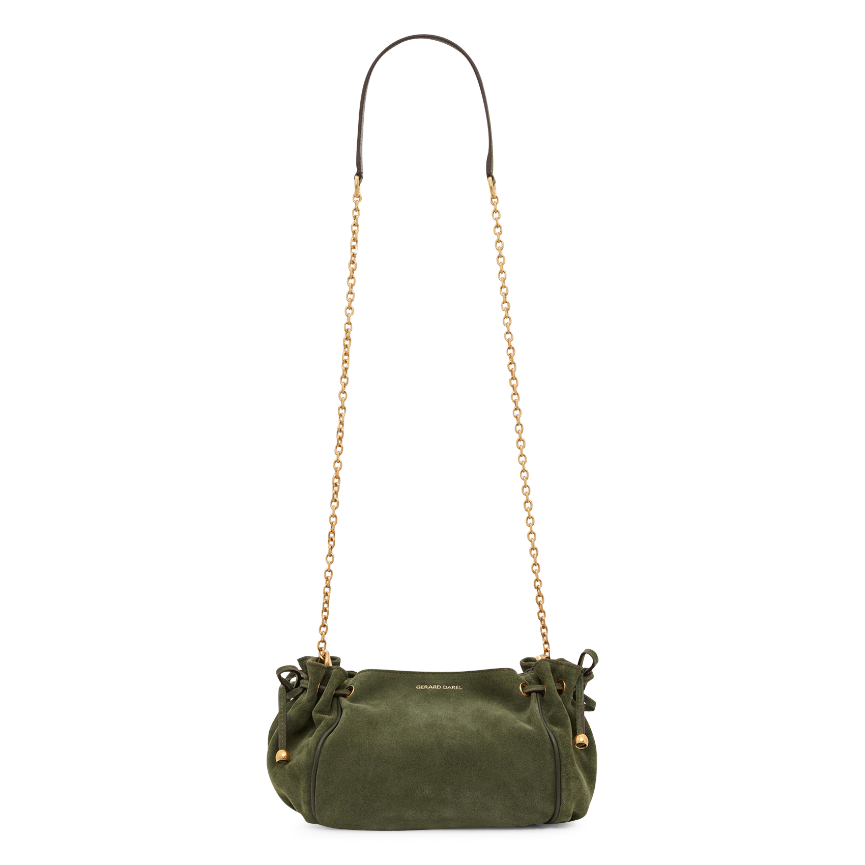 Leder-Umhängetasche GERARD DAREL Grun