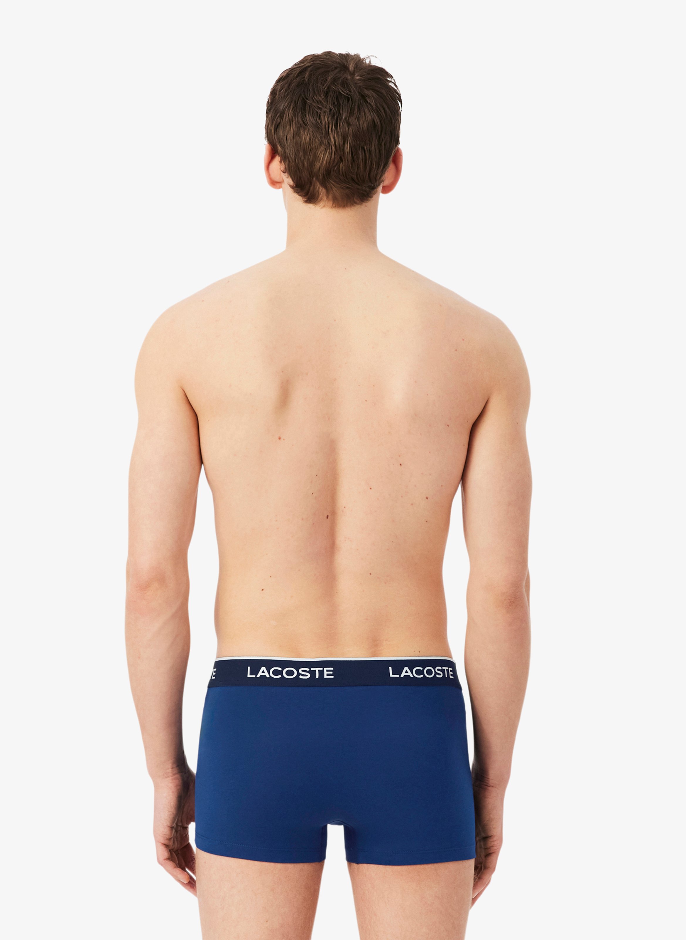 Pack of 3 cotton-blend trunks LACOSTE Multicolored