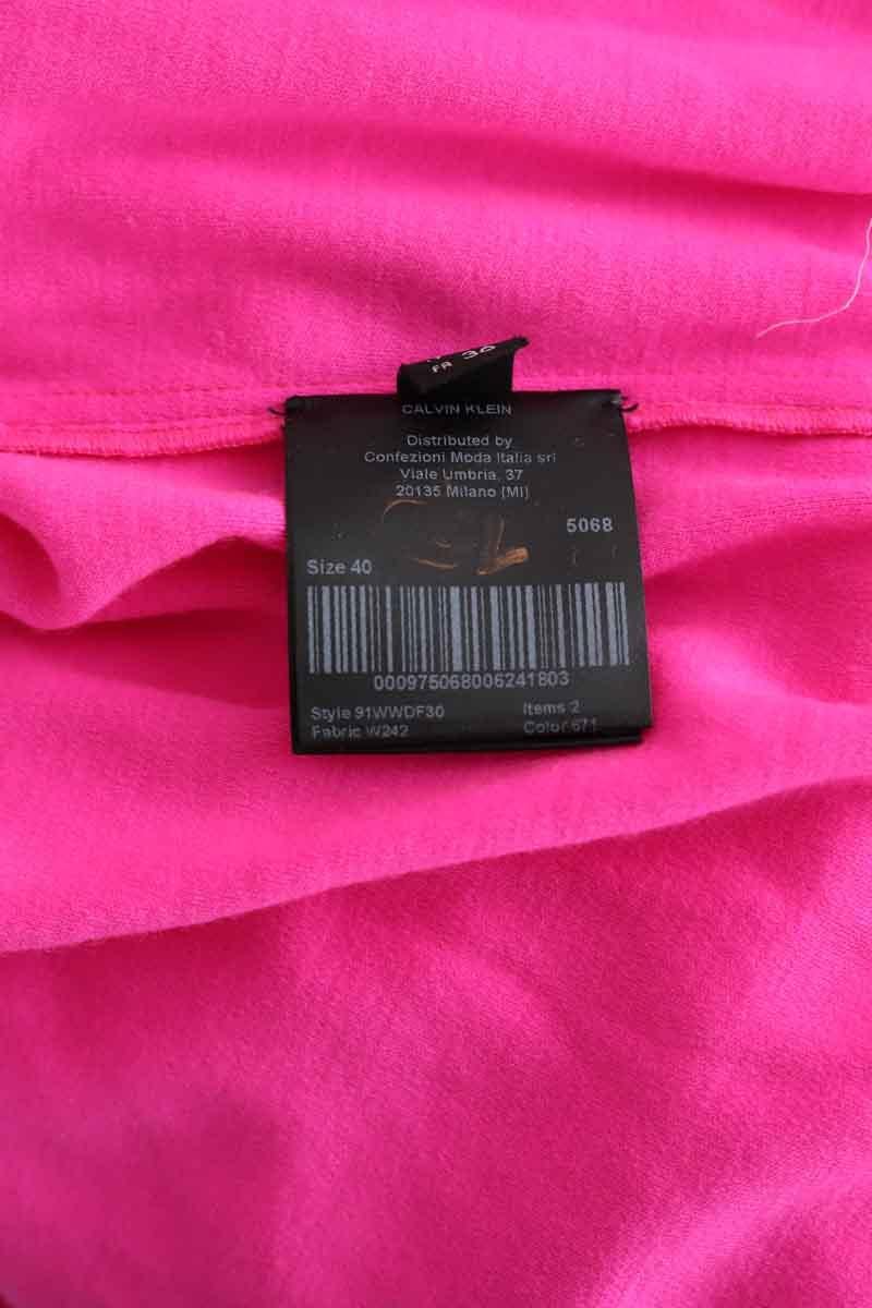 Robe CALVIN KLEIN - Seconde Main Rose