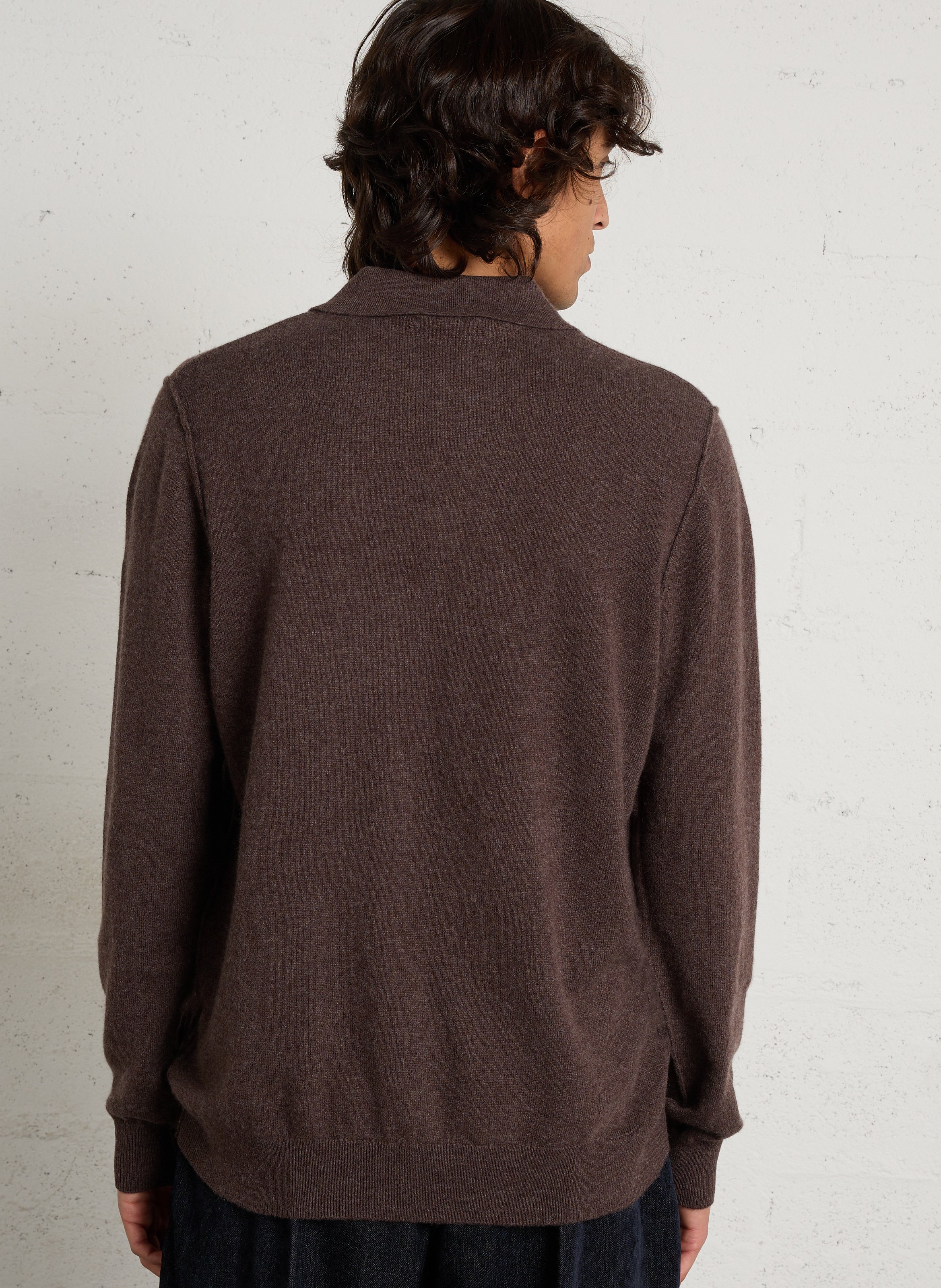 Pantalon large en velours IMPERIAL Bleu