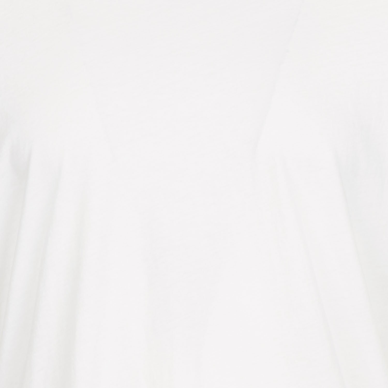 Tee-shirt col rond regular-fit en coton Blanc