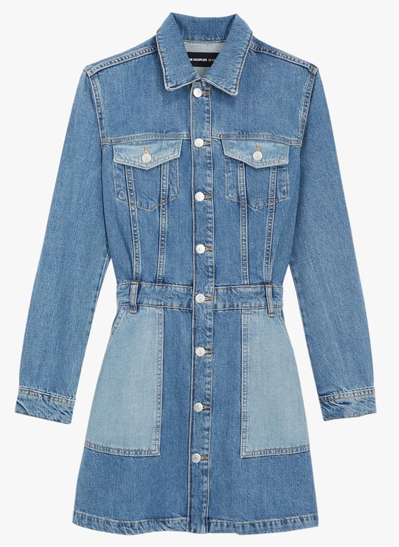 Chemise en jean the kooples femme hotsell