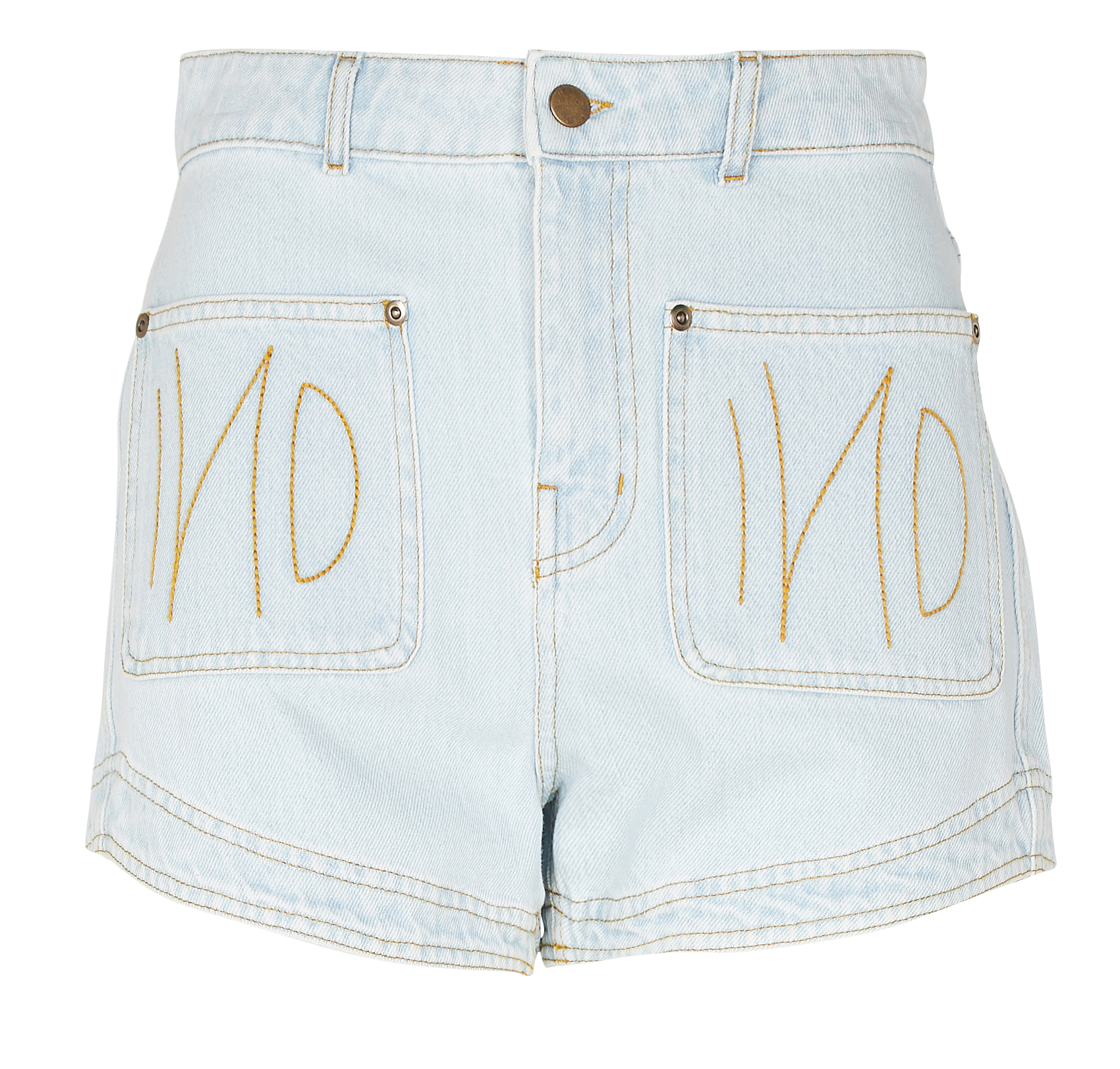 Short cotton shorts INDEE Faded jeans