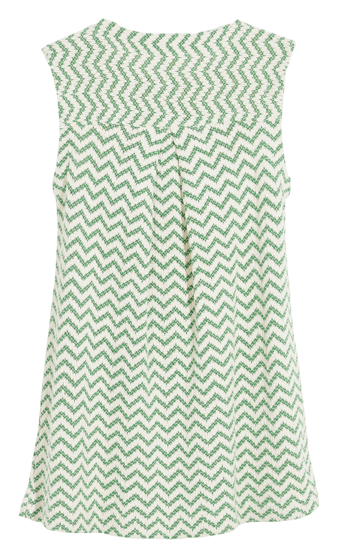 Printed short sleeveless dress Grey