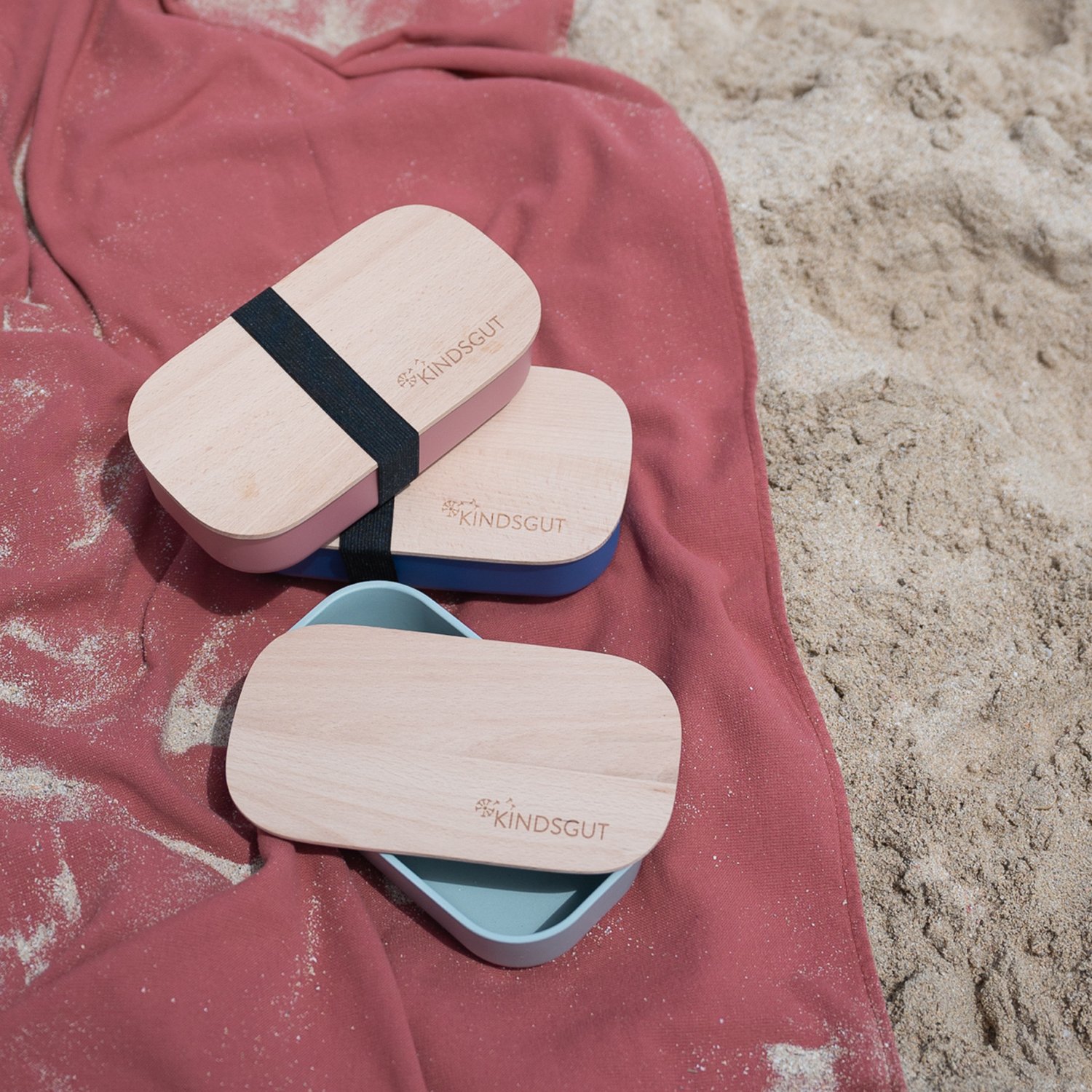 Lunch Box KINDSGUT Bleu