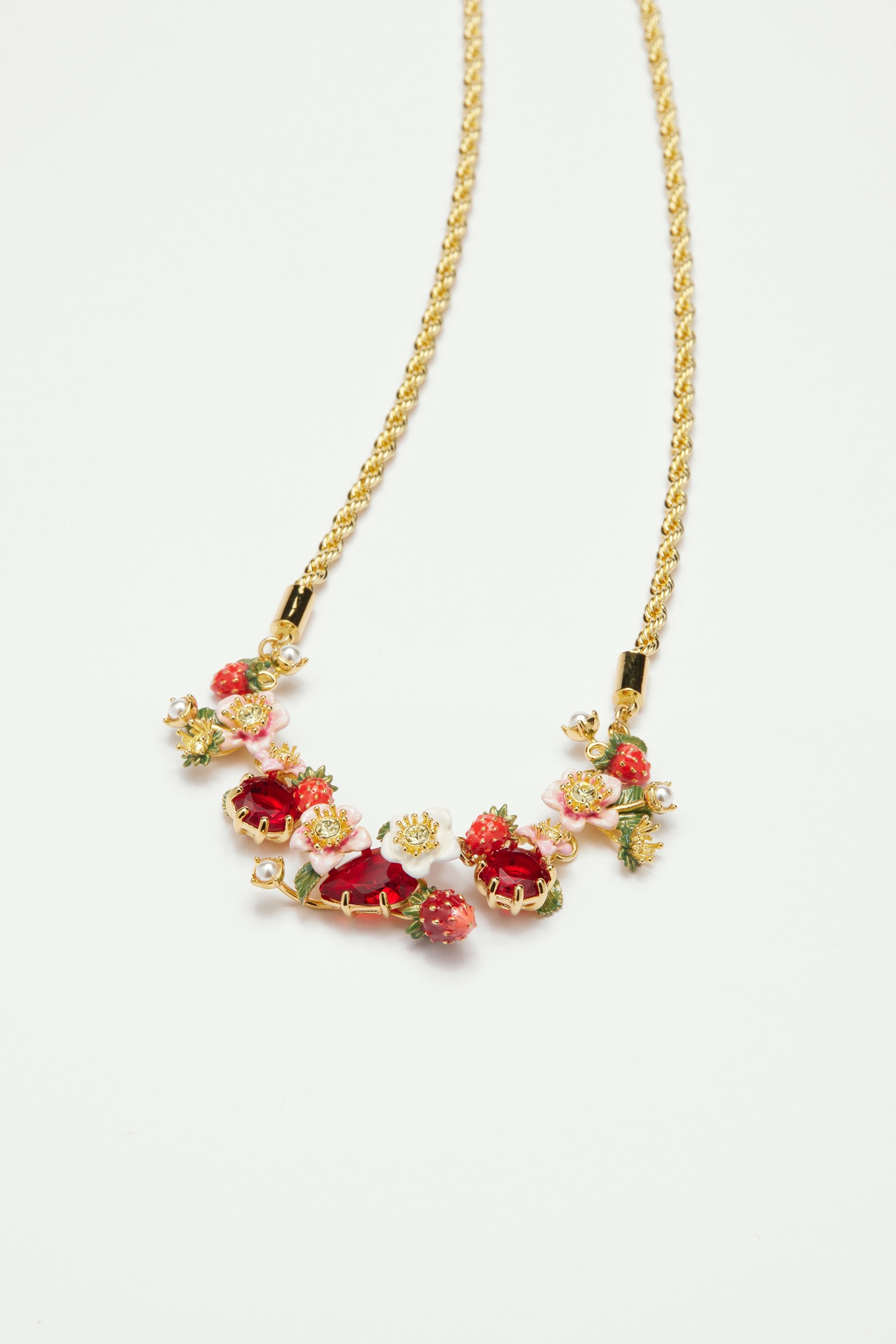 Spring shine bib necklace LES NEREIDES Multicolored