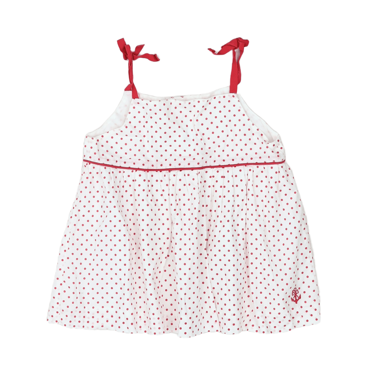 White child's blouse - 4 years JACADI - Seconde Main White