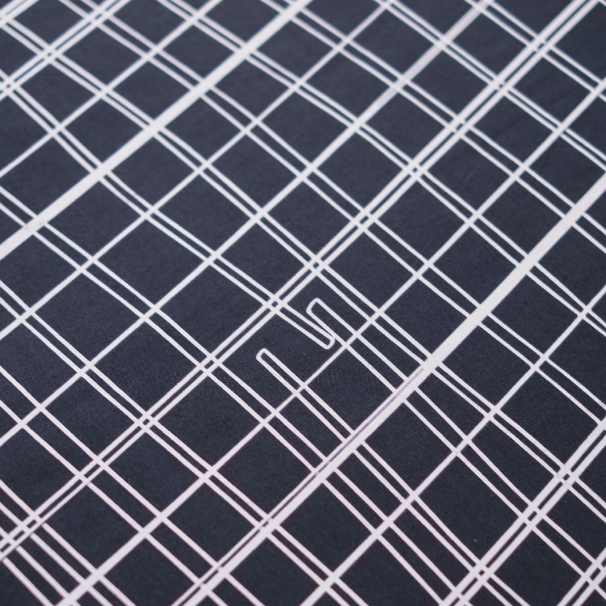 Printed cotton bed set TODAY LINGE DE MAISON Grey