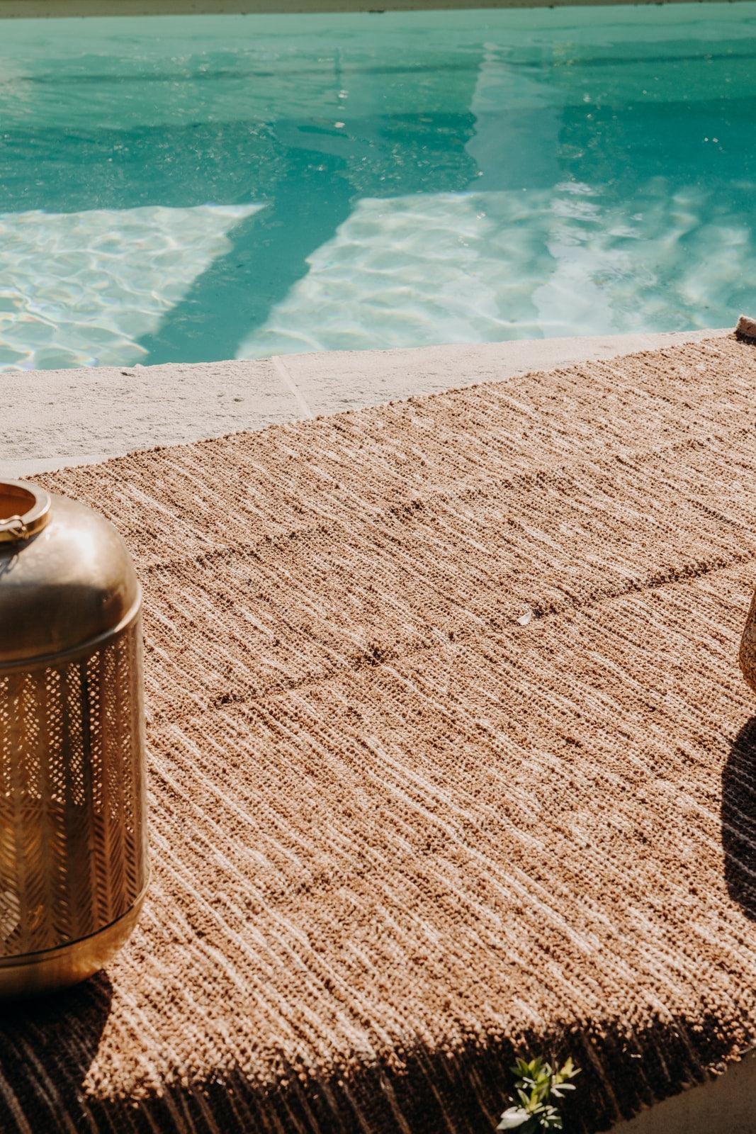 Jute and cotton rug DEBONGOUT Brown