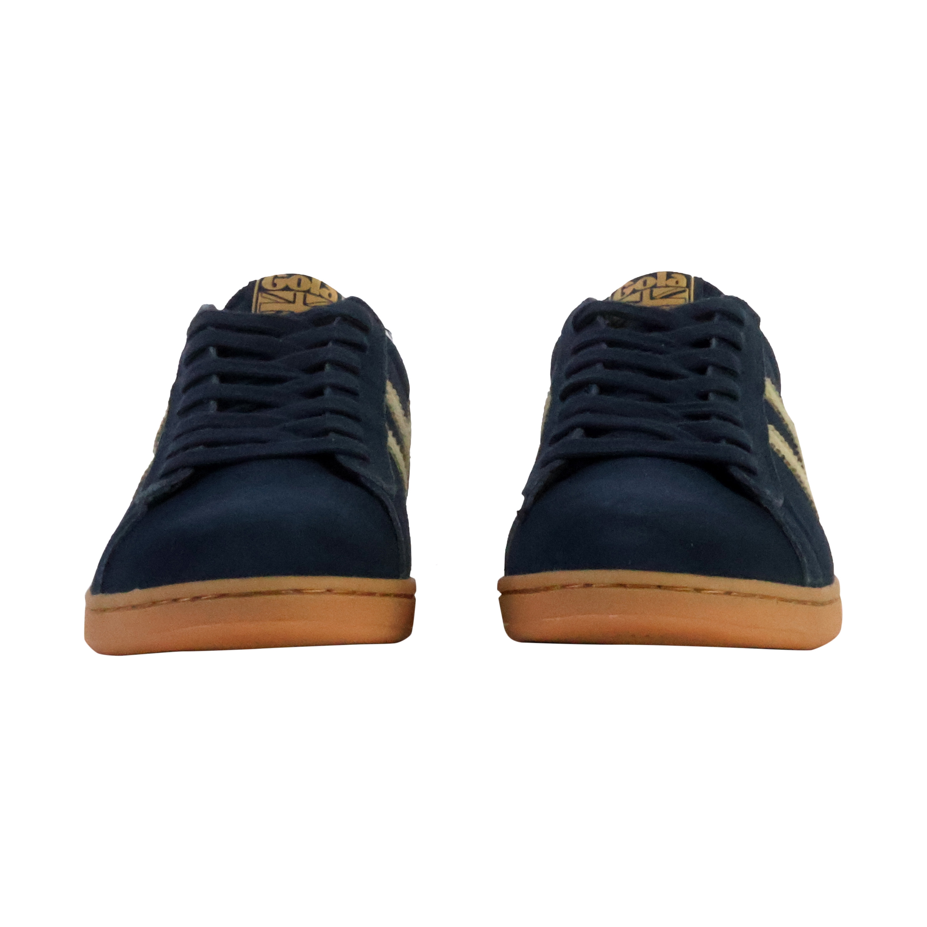 Leather sneakers equipe ii suede GOLA Blue