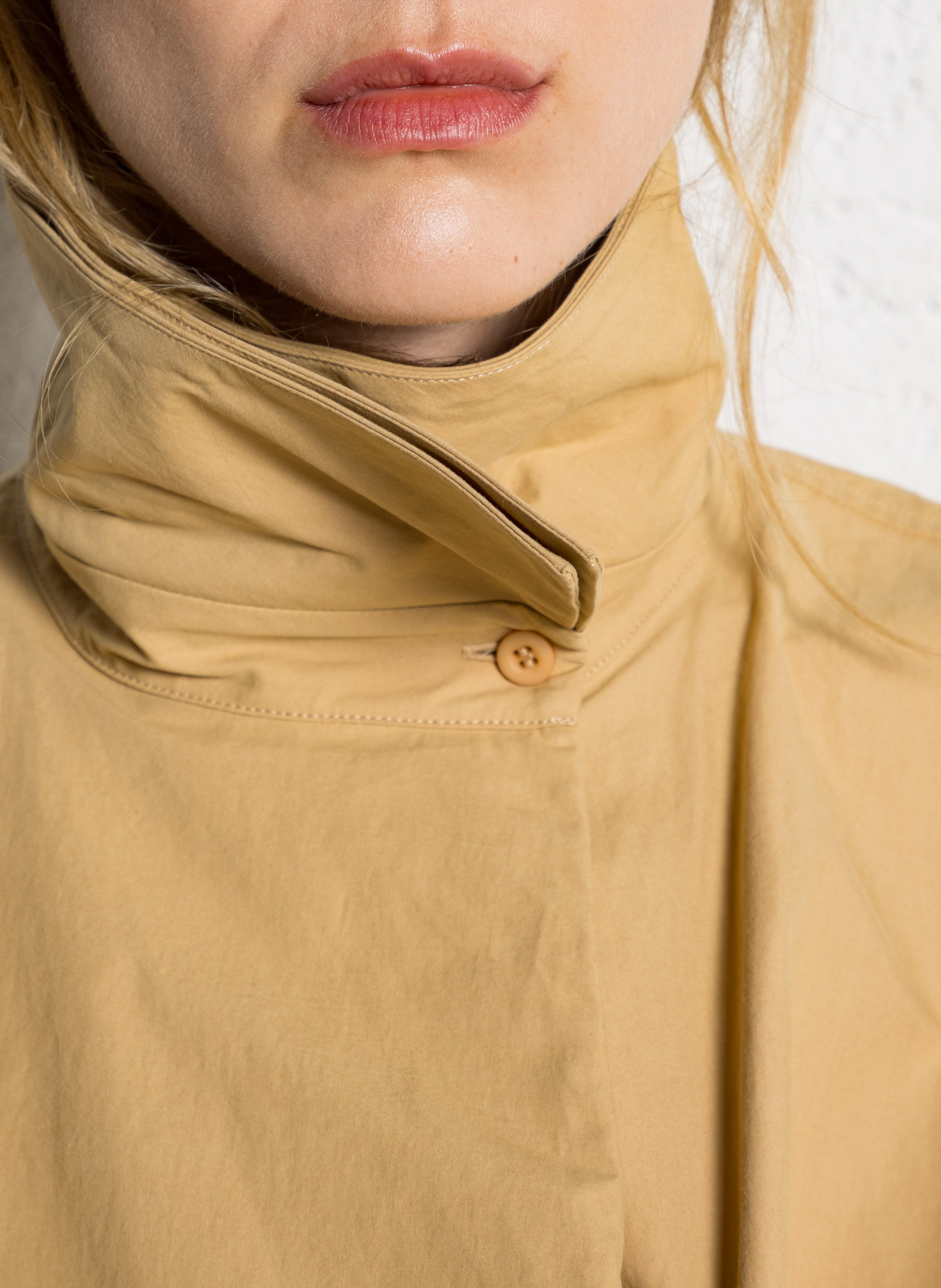 Chaplin cotton shirt dress MARGAUX LONNBERG Yellow