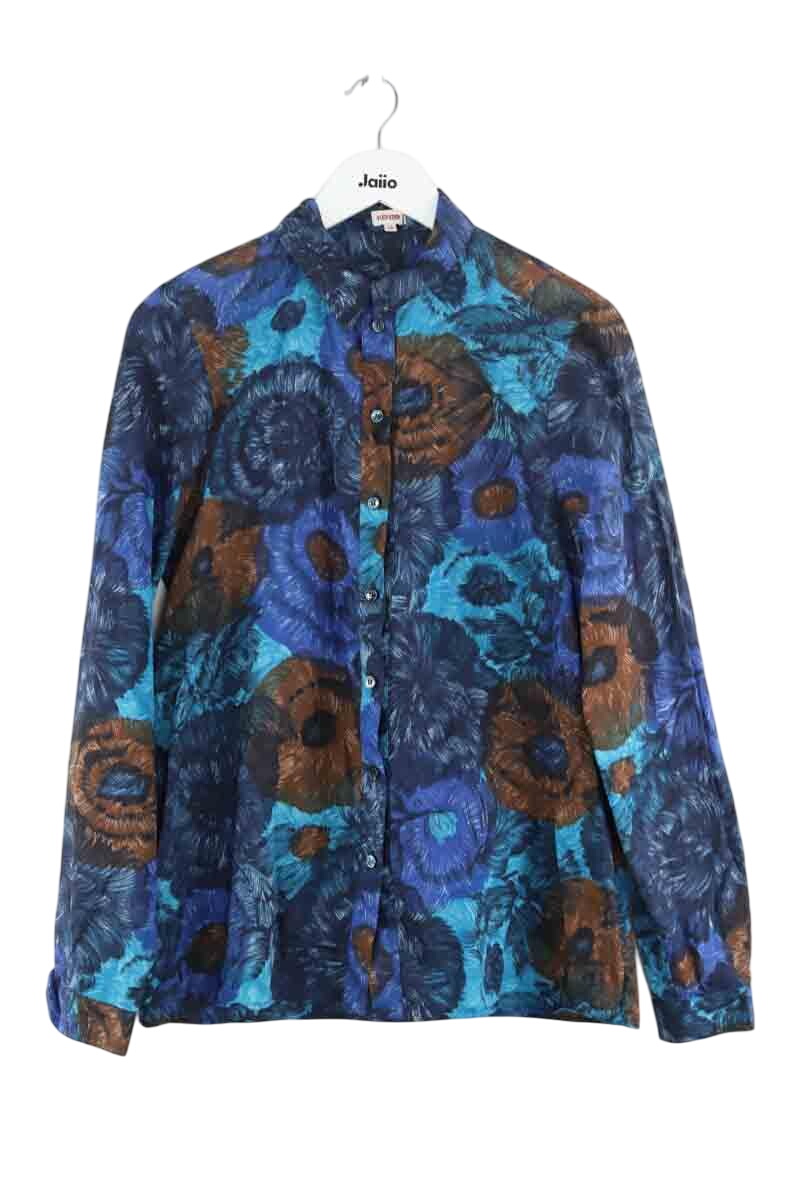 Cotton shirt KENZO - SECONDE MAIN Blue