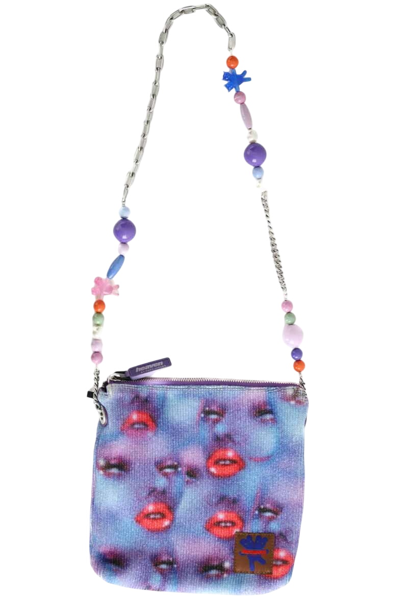 Mini sac en coton MARC JACOBS - Seconde Main Bleu