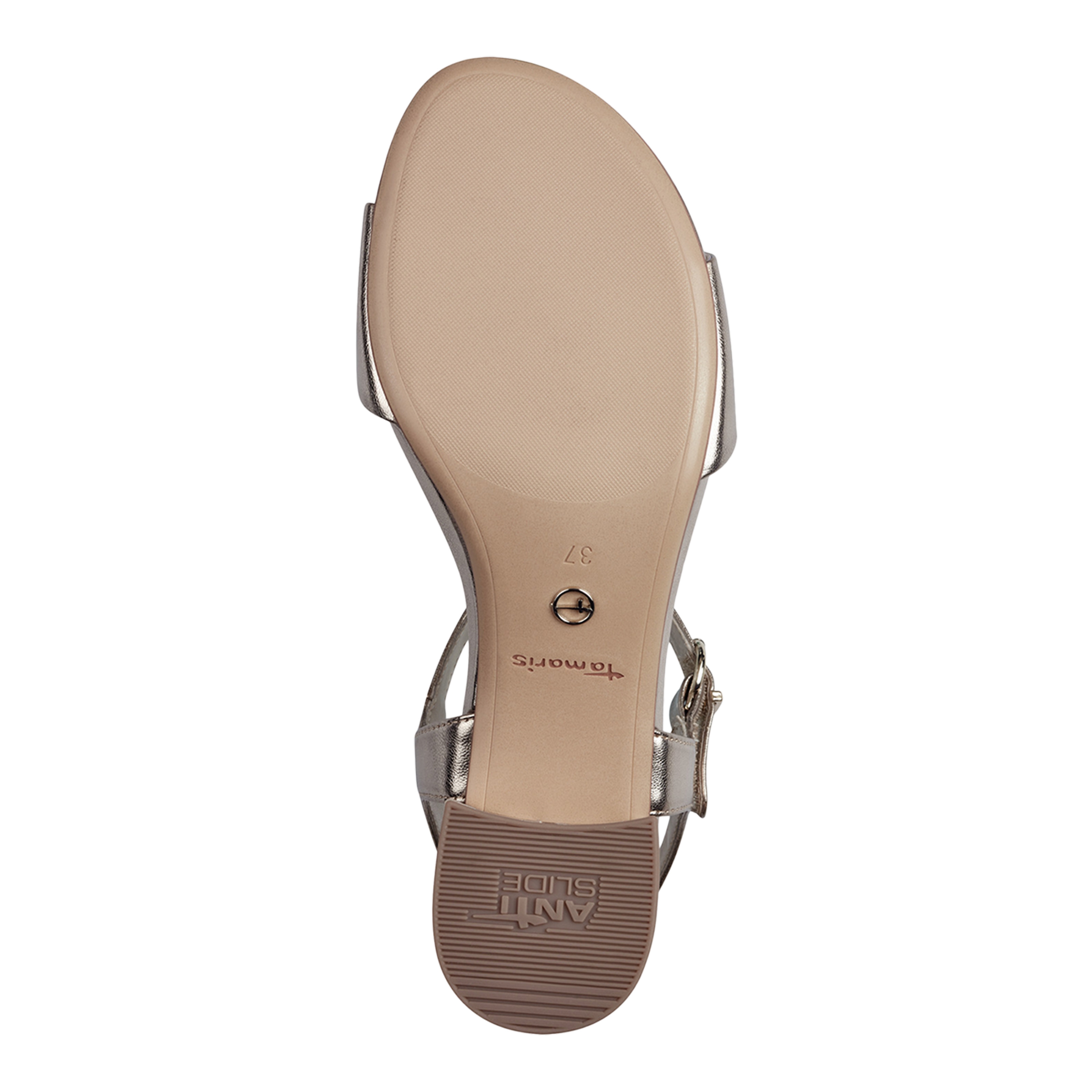 Heeled sandals TAMARIS Golden