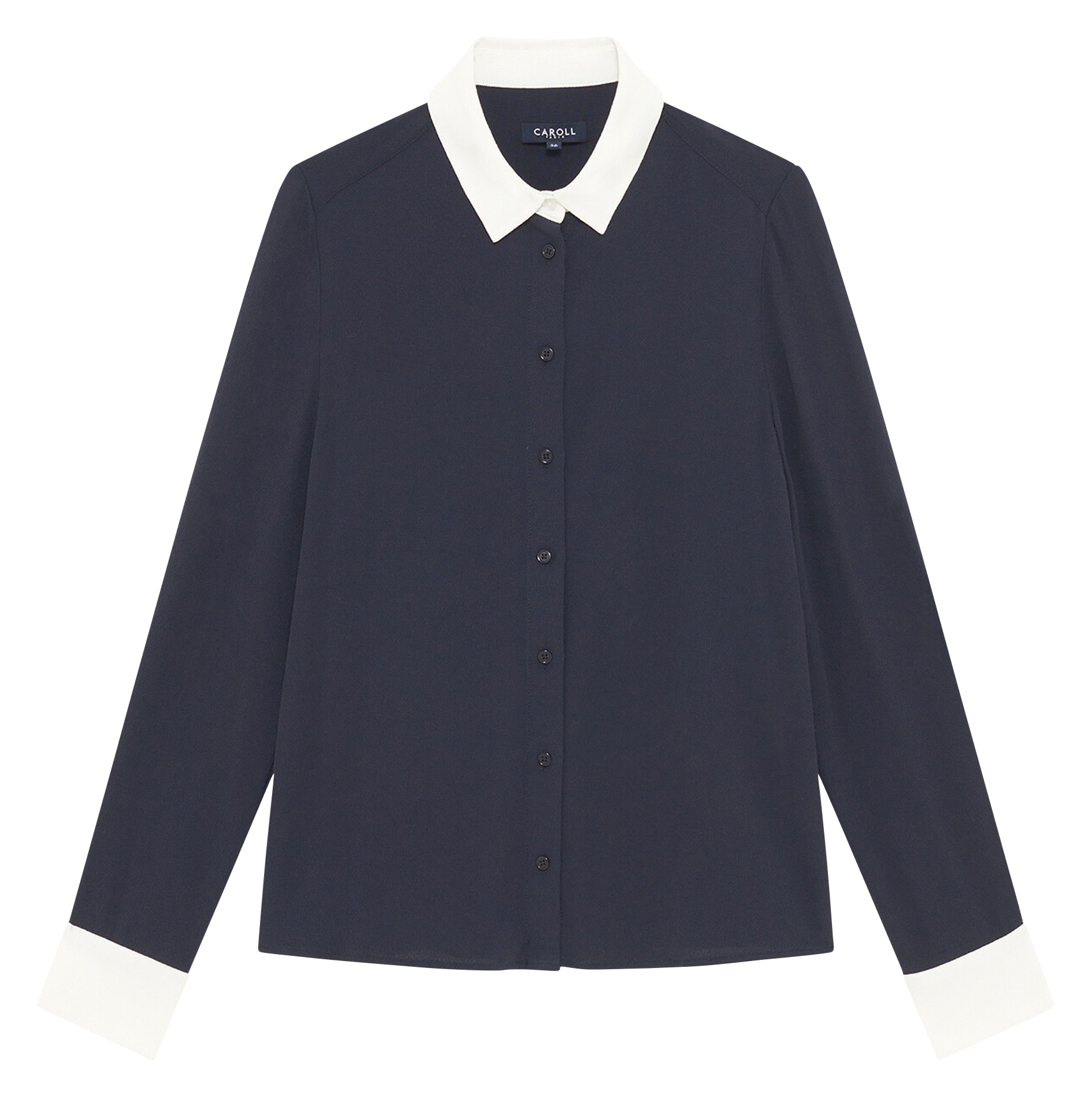 Chemise col classique CAROLL Blue