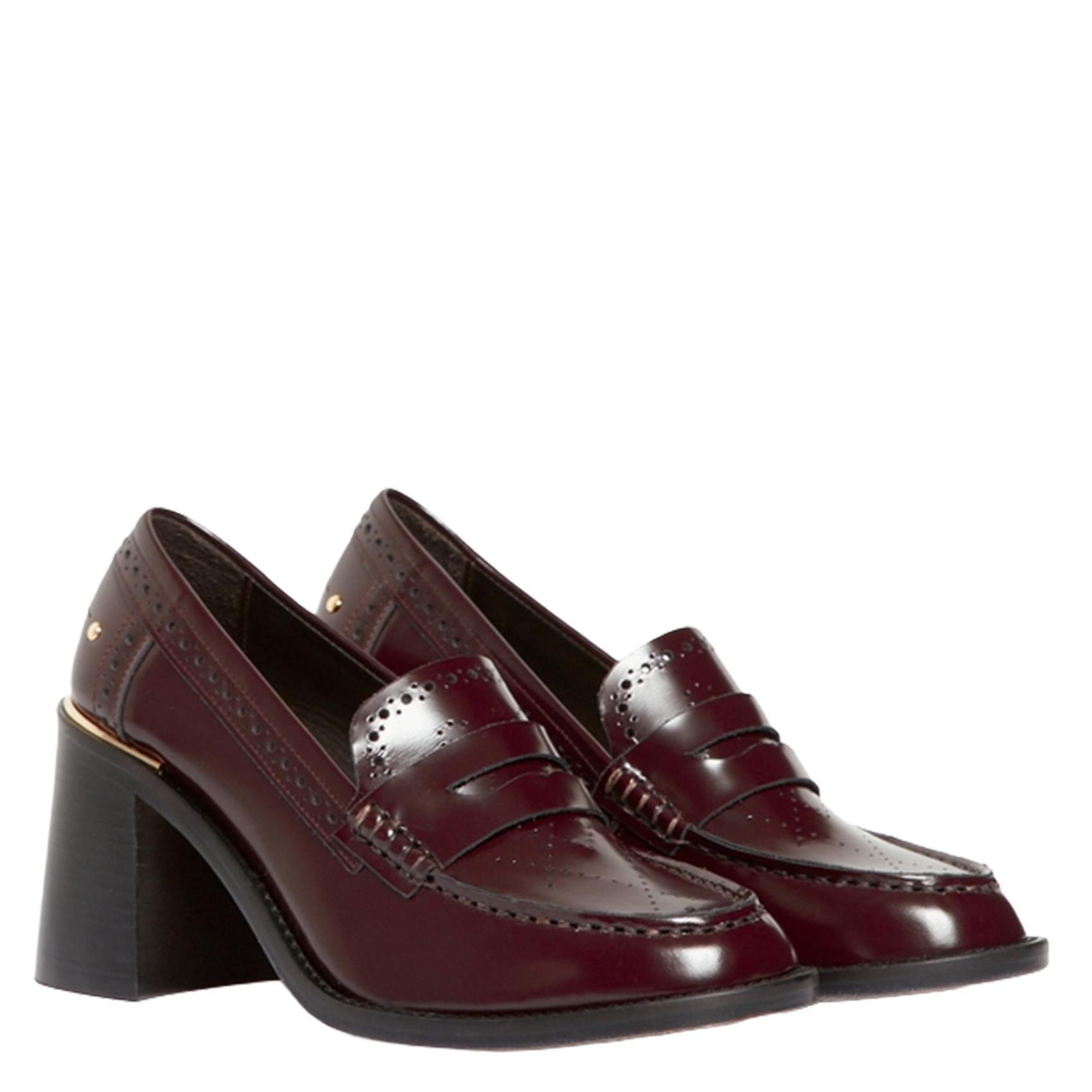 Ballerina&#039;s met hak VANESSA BRUNO Bruin