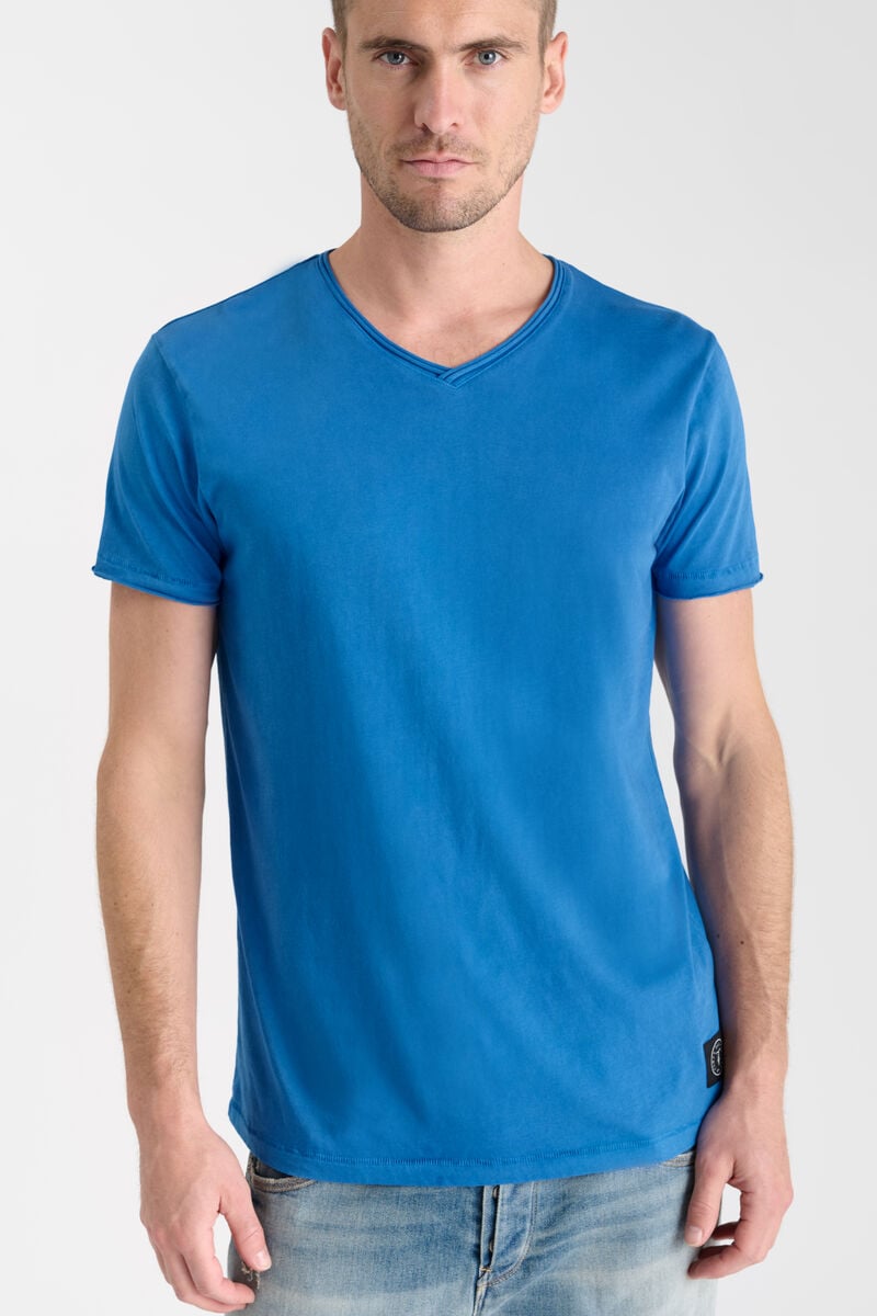 Tommy Badge T-shirt LE TEMPS DES CERISES Blue