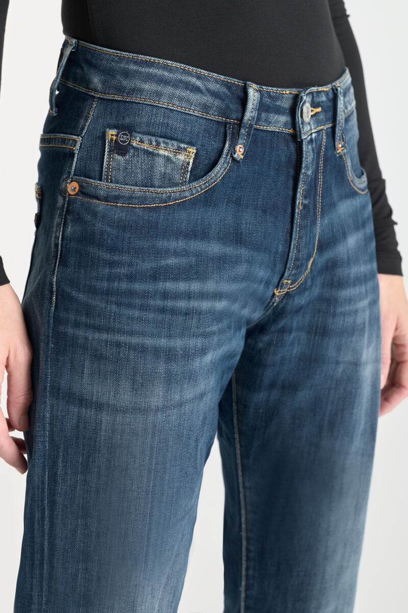 Loose jeans, wide, length 34 LE TEMPS DES CERISES Blue