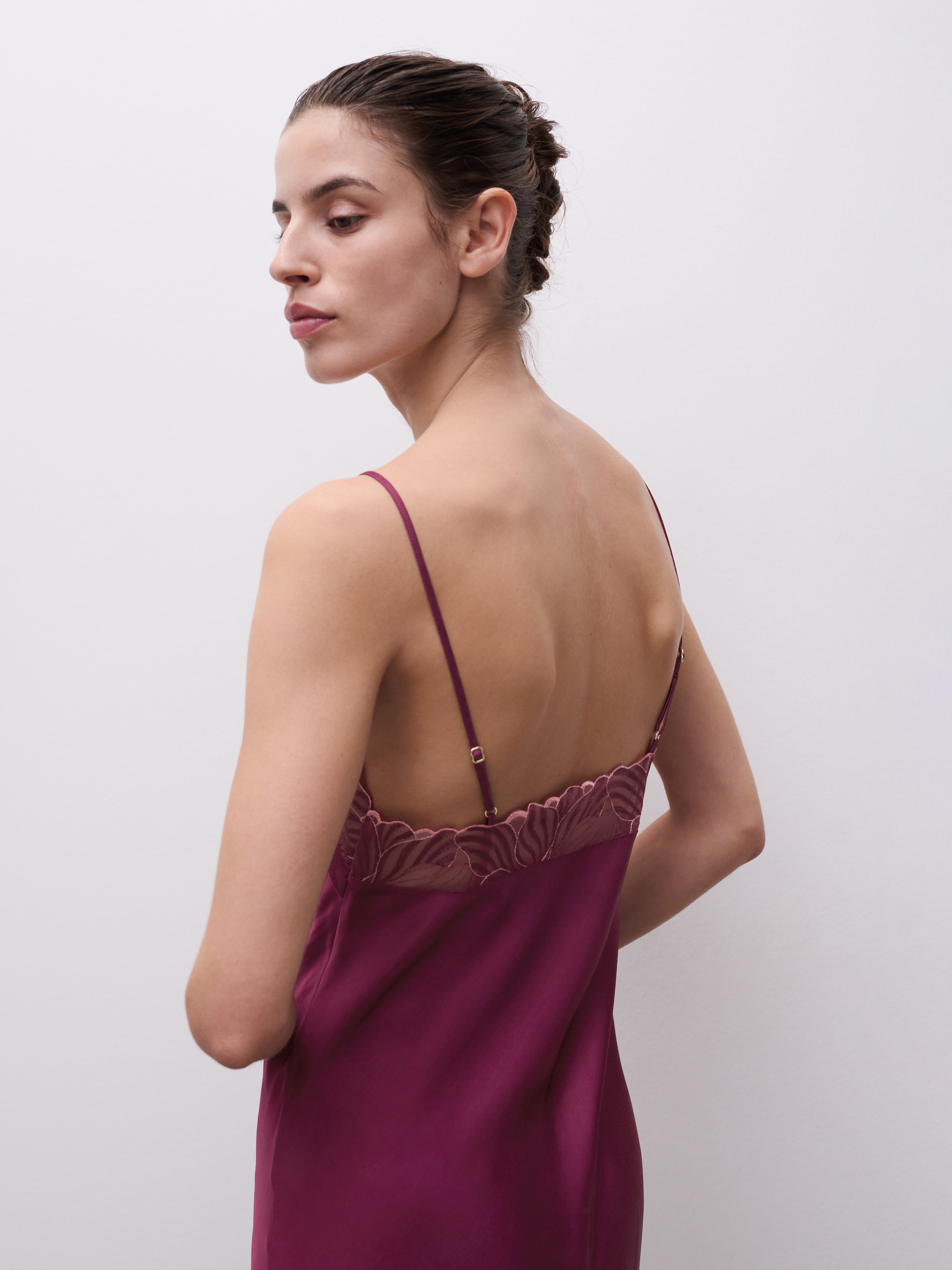 Embroidered nightgown CHANTELLE Multicolored