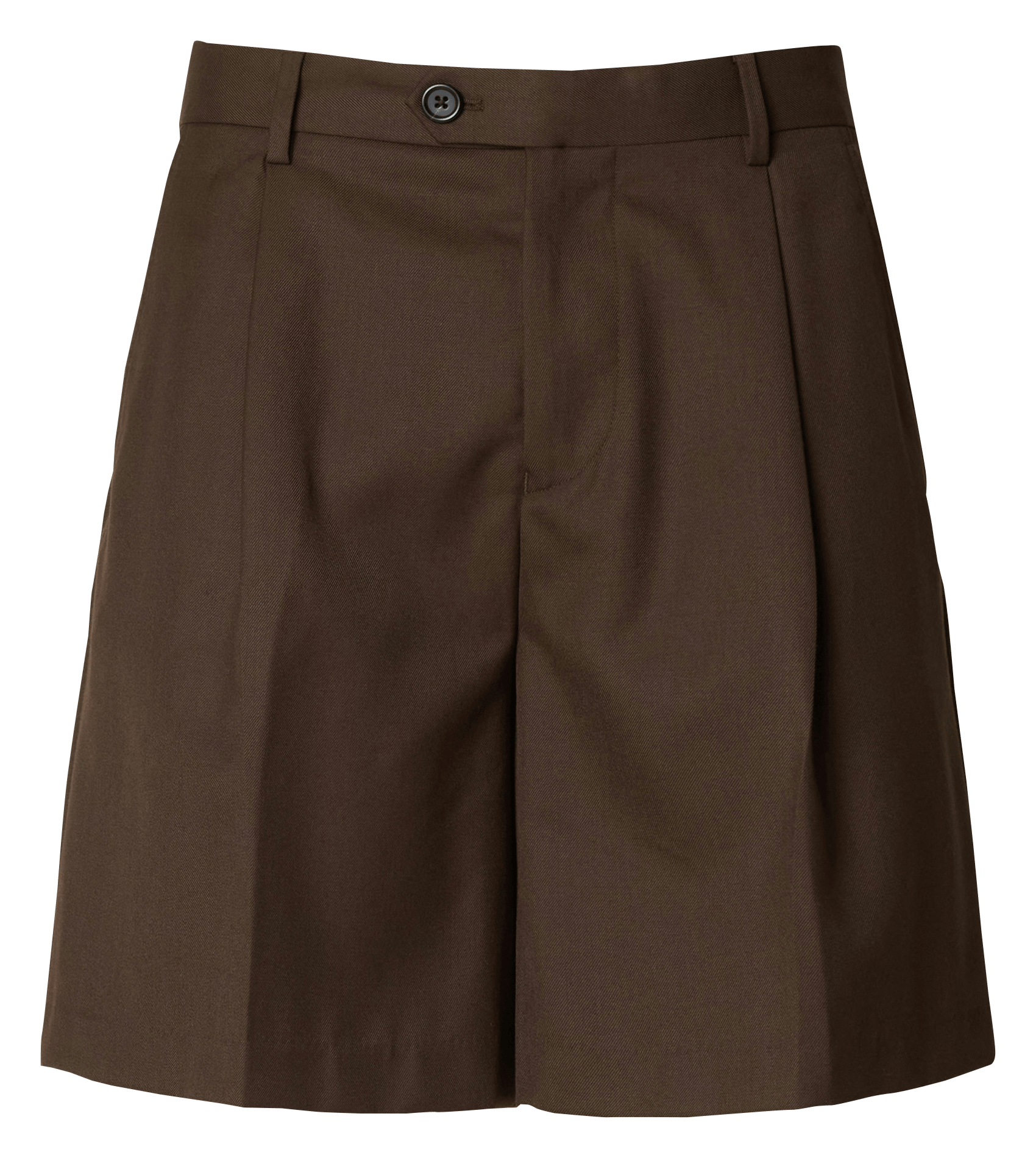 Gerade geschnittene Shorts mit Bundfalten SELECTED